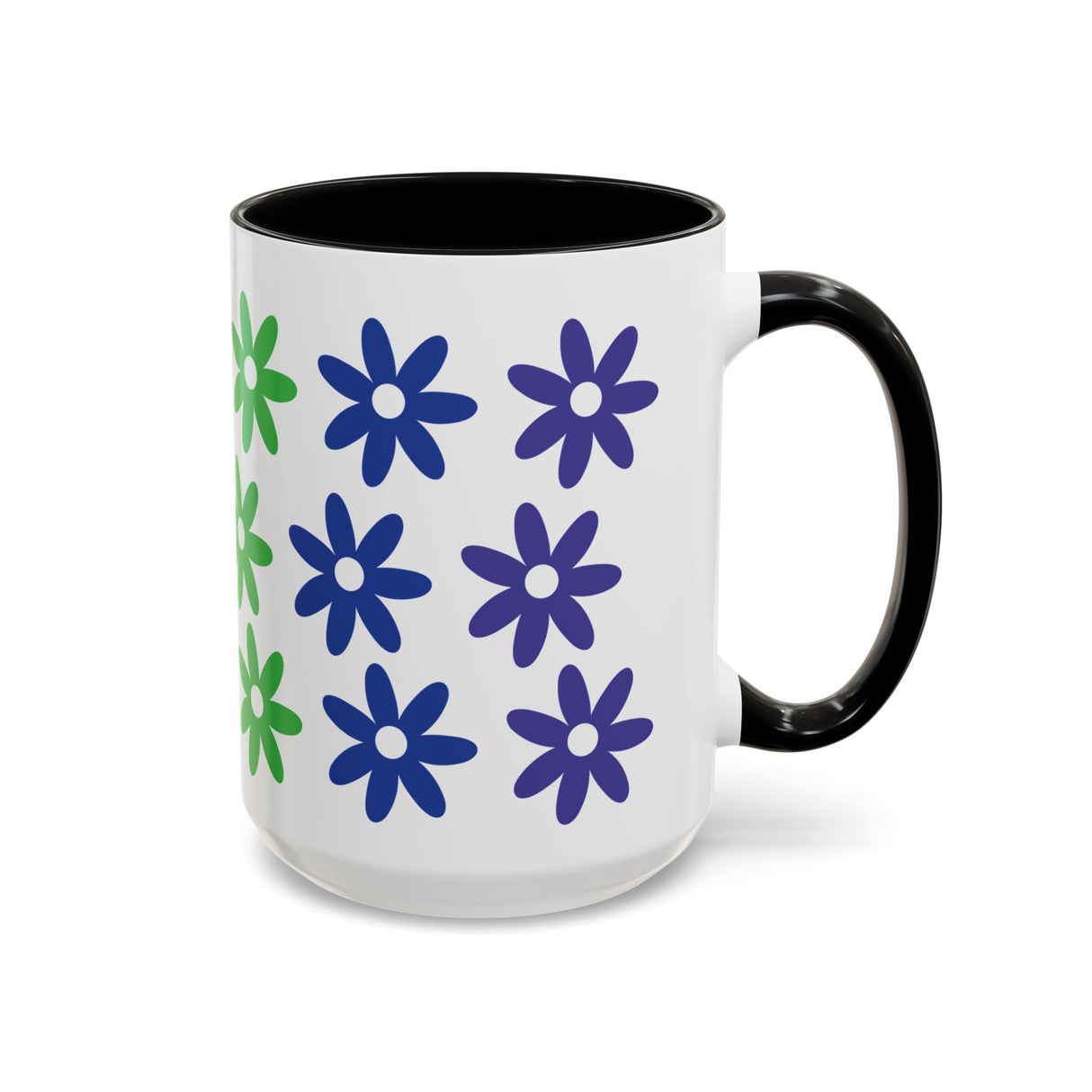 Rainbow Flowers Mug – Sip with Pride - 11oz & 15oz Options