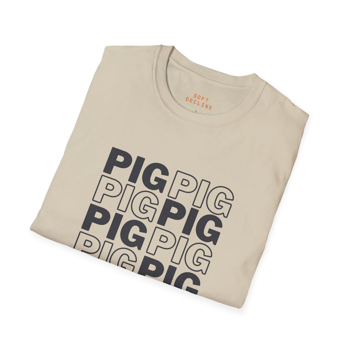 Pig Softstyle T-Shirt - Casual Comfort Tee for Everyday Wear