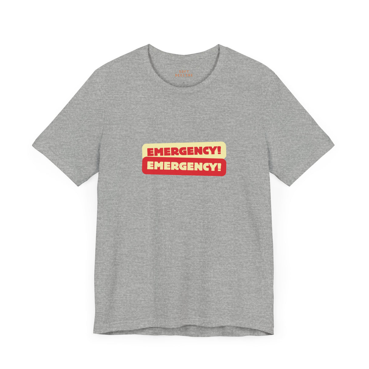 Emergency! Emergency! Lightweight Tee – Flash Warning, Soft Fit