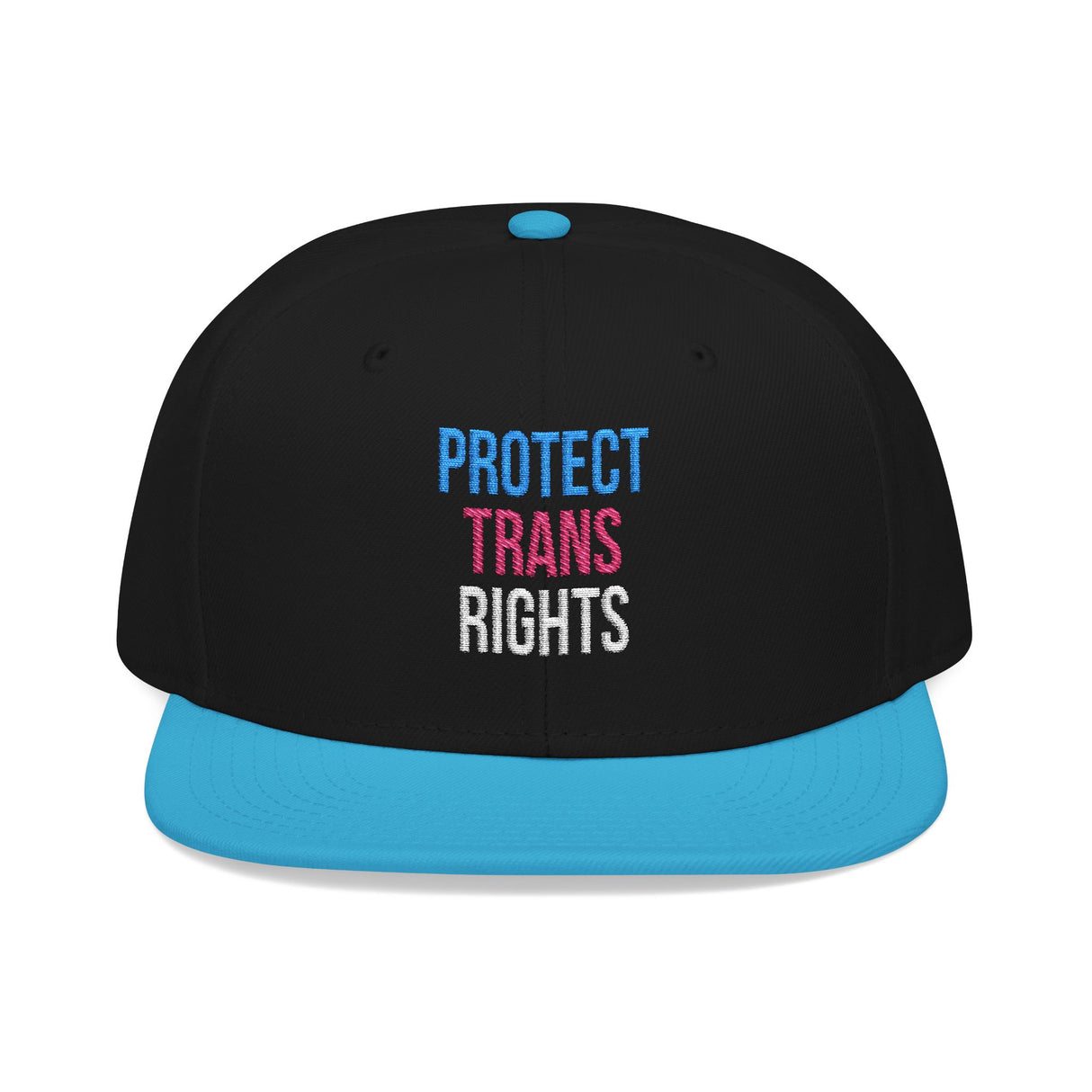 Protect Trans Rights 2025 Snapback Hat – Structured Fit, Unflinching Message