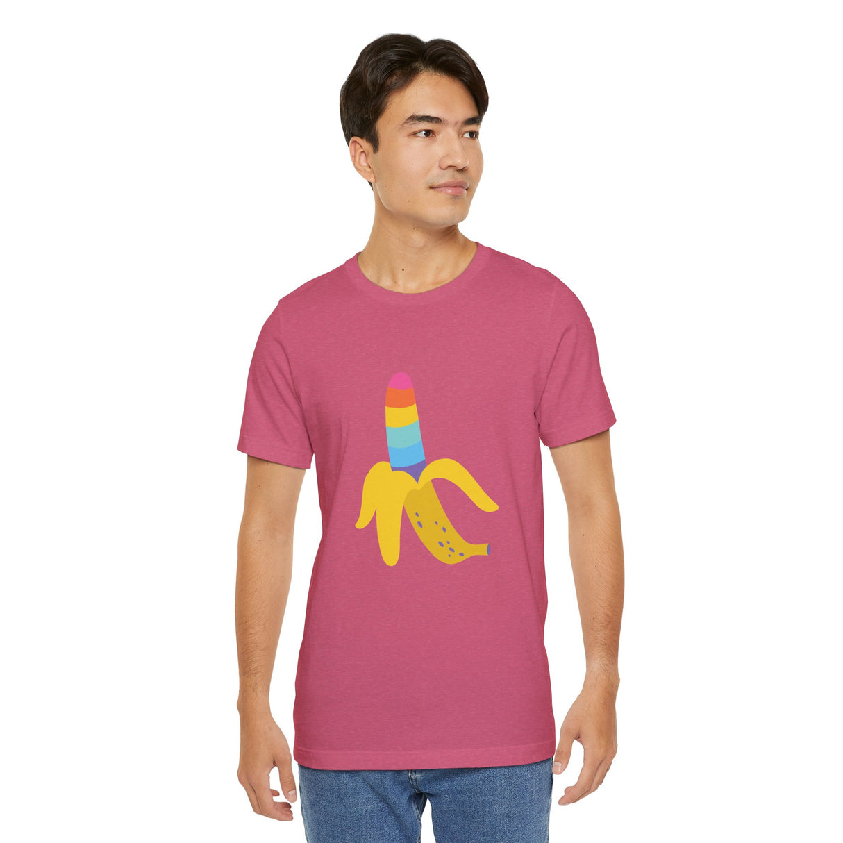 Banana Rainbow Icon Jersey Tee