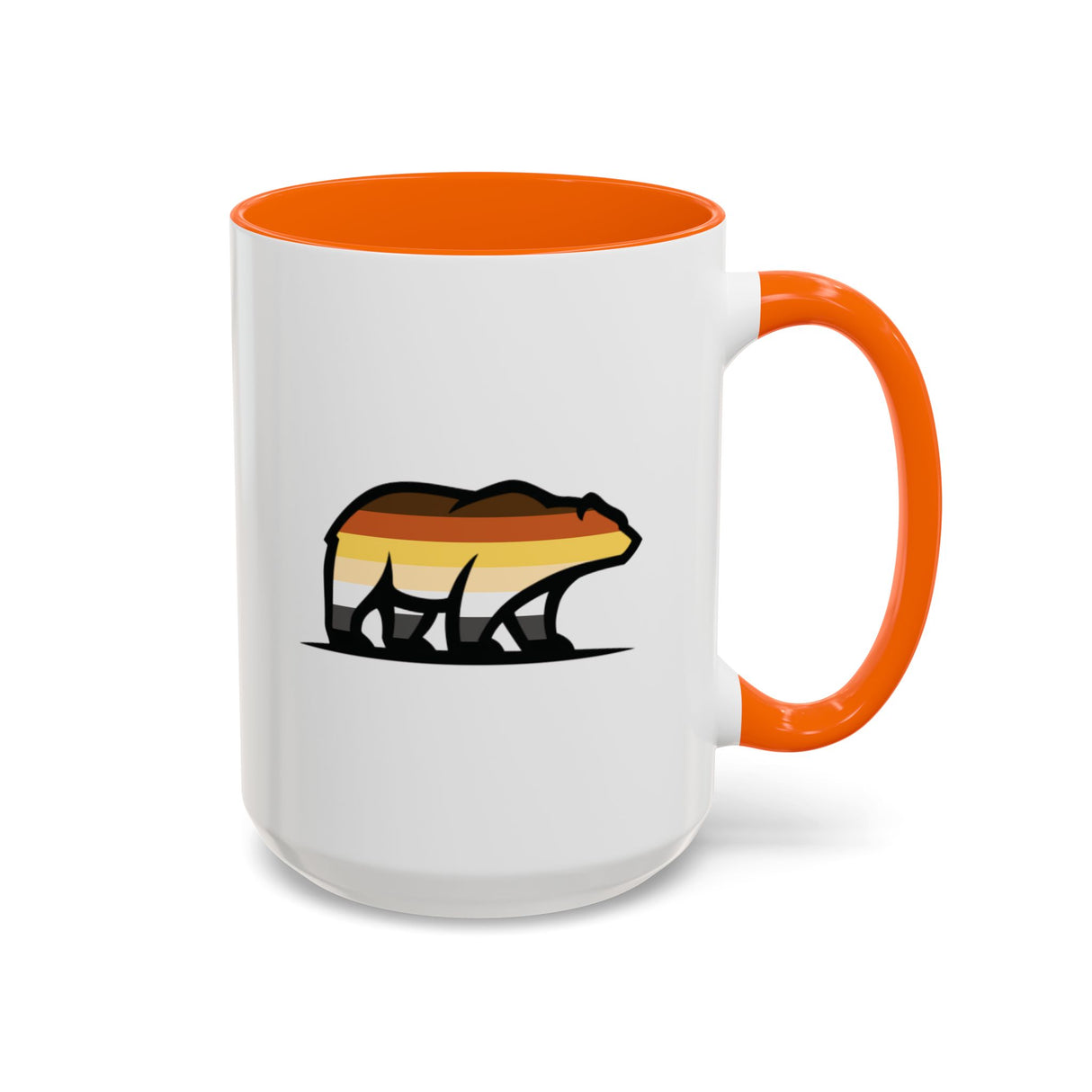 Big Bear Icon Accent Coffee Mug - 11oz & 15oz Options