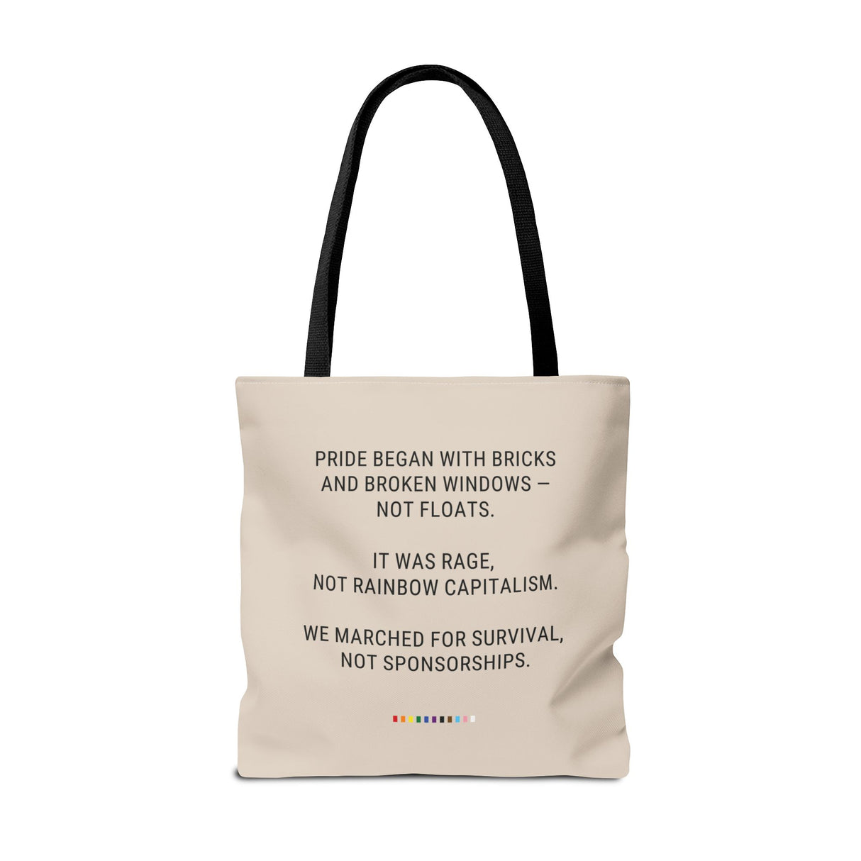 First Pride Was a Protest Tote Bag – Carry the Message