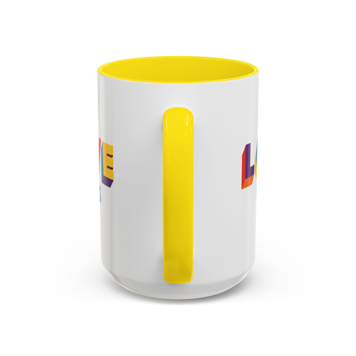 Love Wins Accent Mug – Sip with Pride – 11oz & 15oz Options