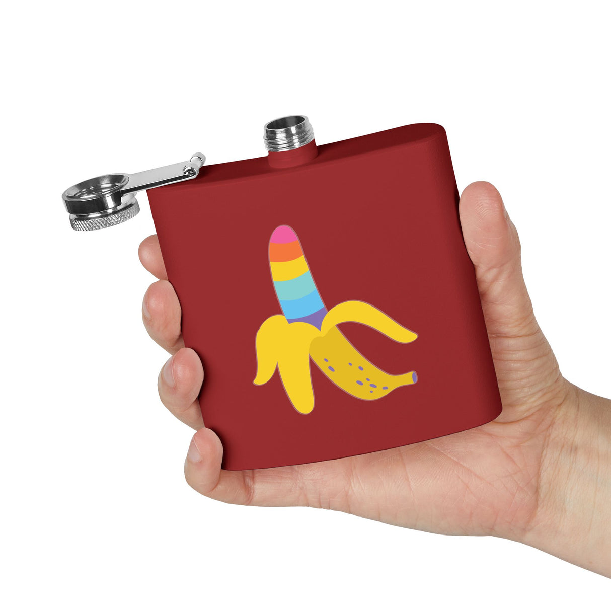 Banana Rainbow Stainless Steel Flask