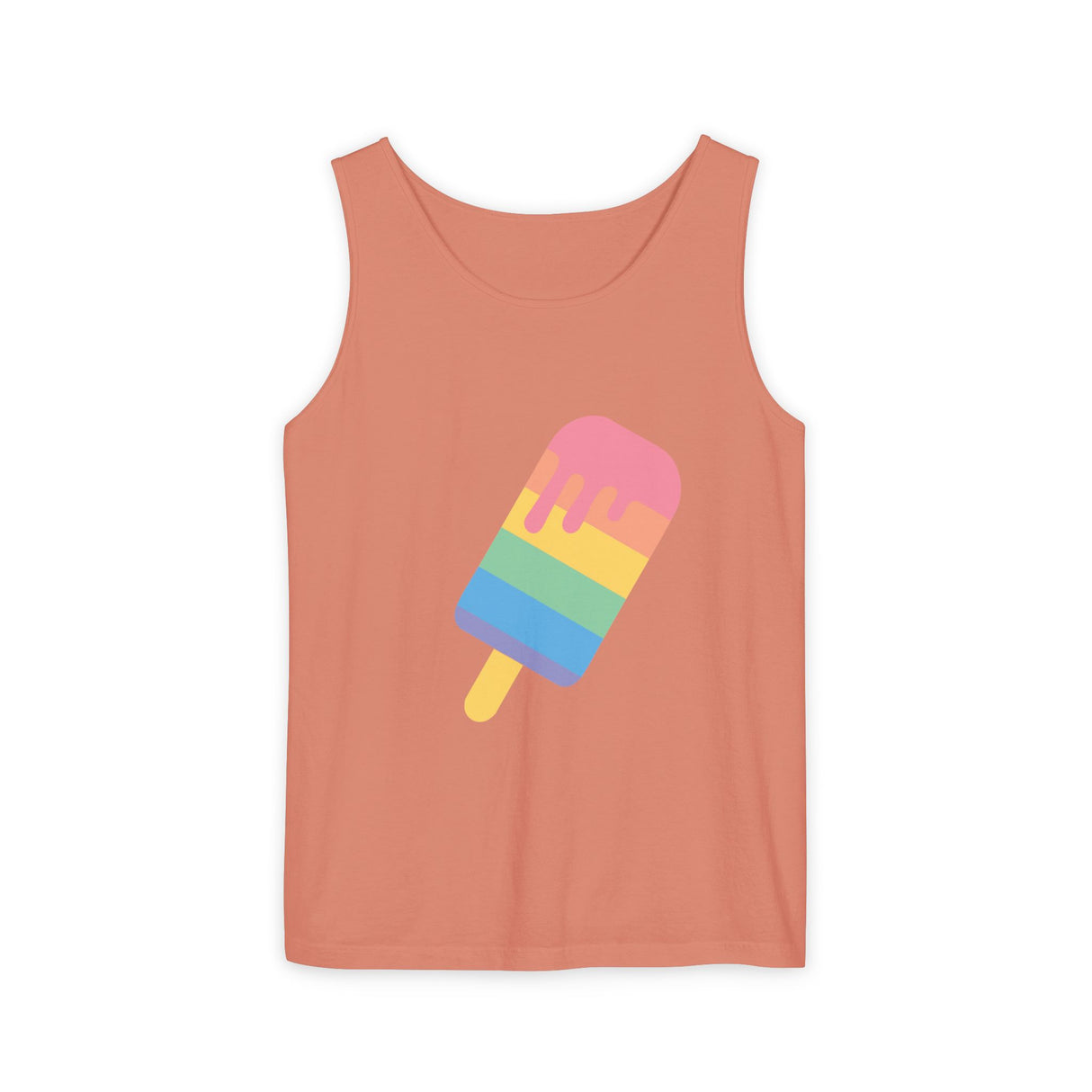 Melting Point Popsicle Unisex Tank Top - Summer Vibes