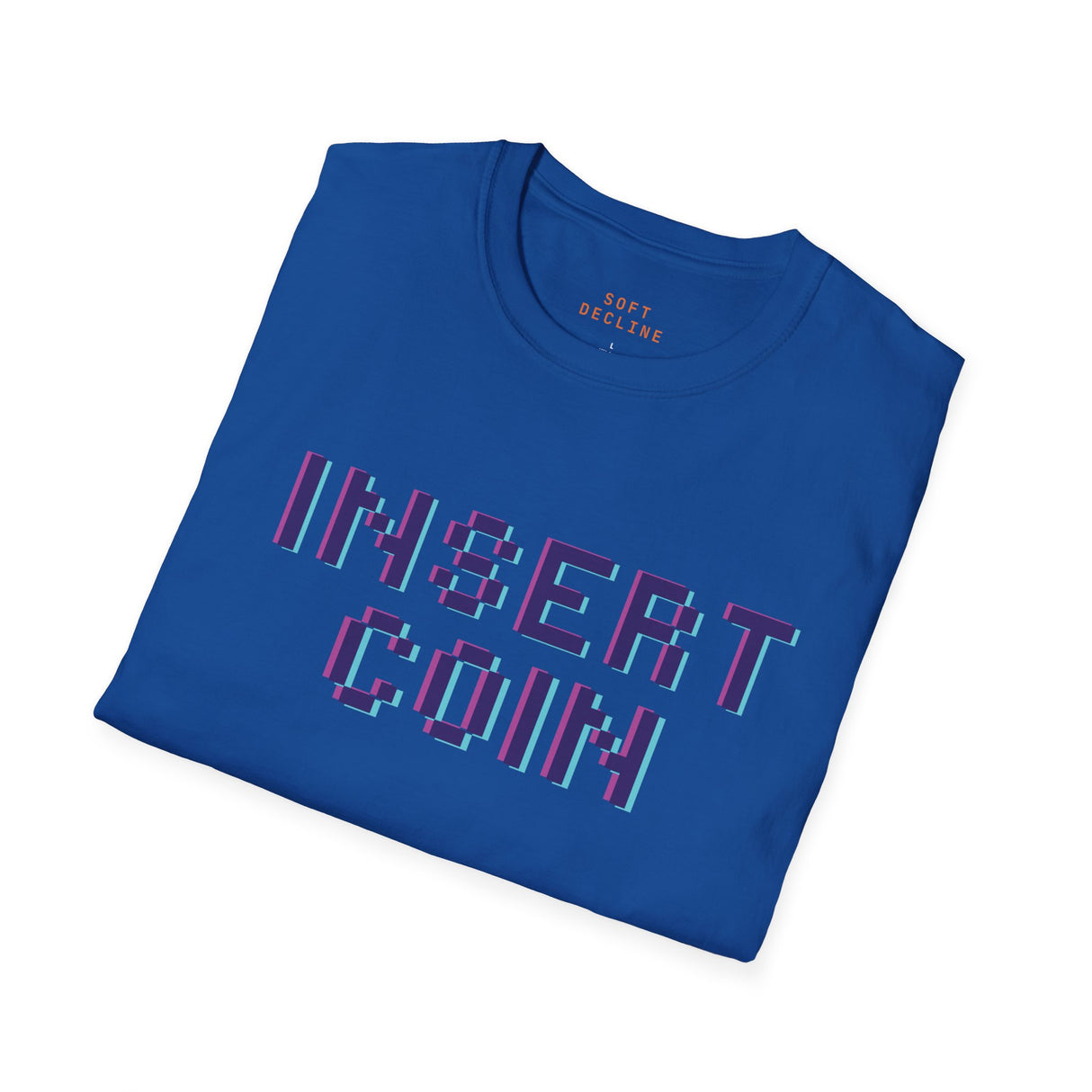 Insert Coin Unisex Softstyle T-Shirt - Casual Comfort Tee for Everyday Wear