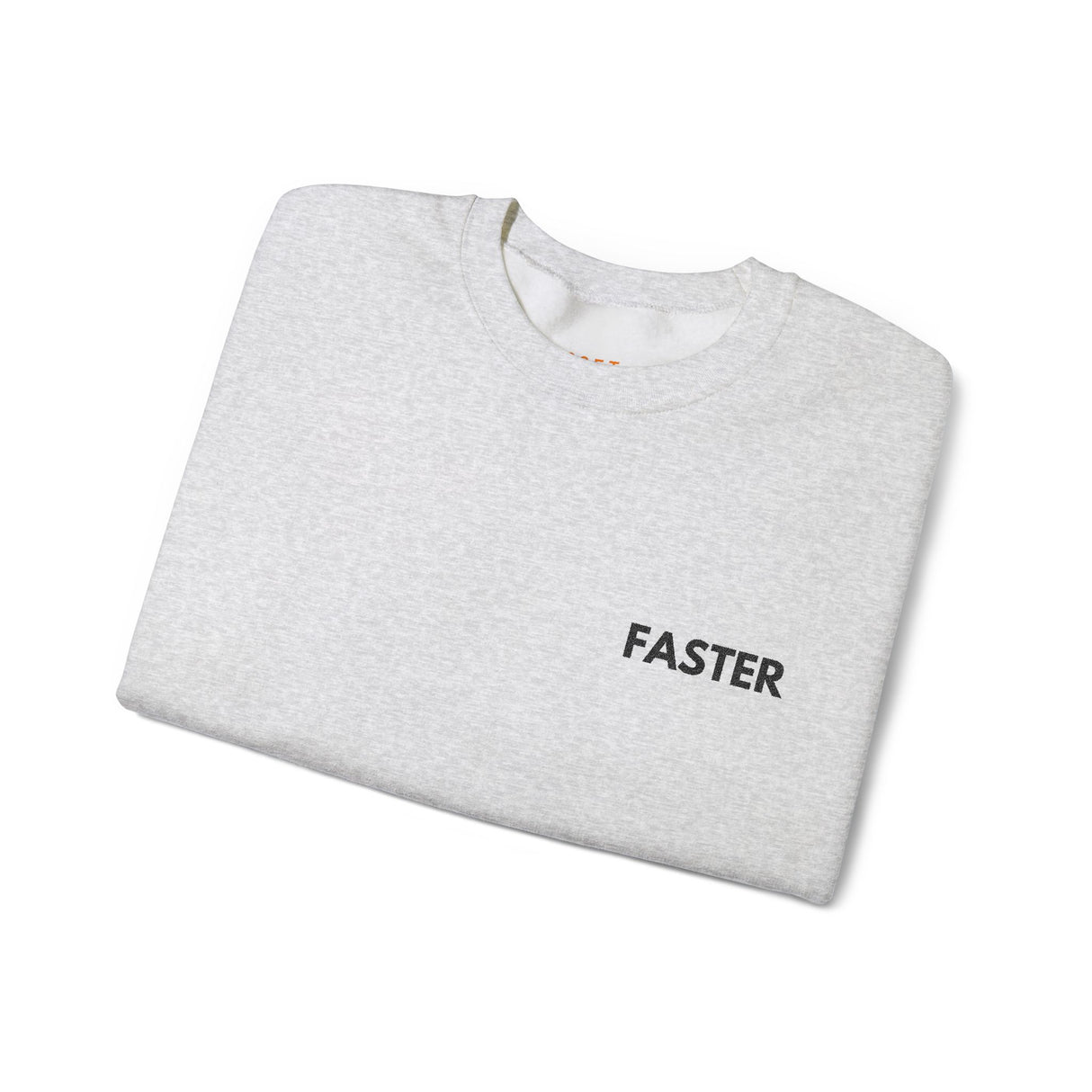 Faster Embroidered Sweatshirt – Soft, Bold, and Slightly Unhinged