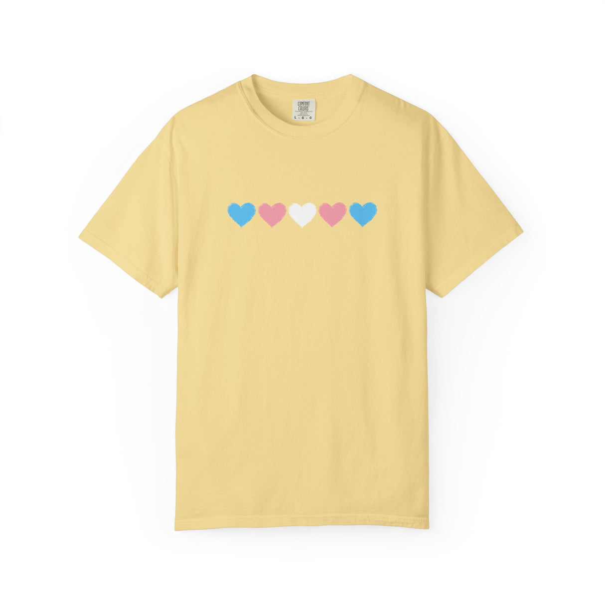 Trans Pride Heavyweight Tee – Soft Structure, Bold Heart