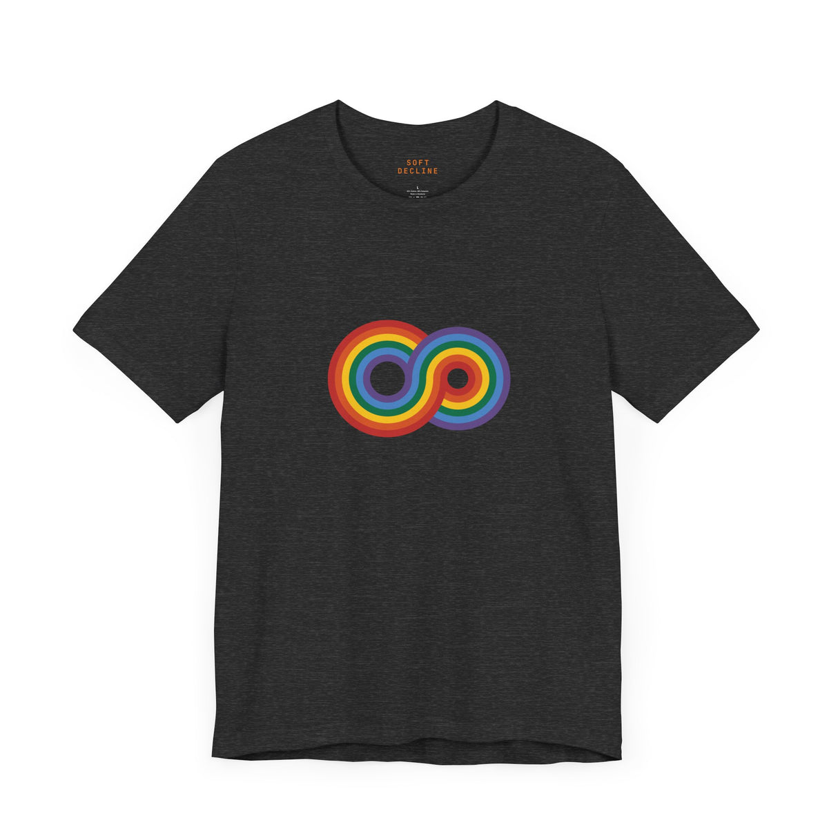Gayfinity Rainbow Lightweight Tee – Infinite Pride, Everyday Softness