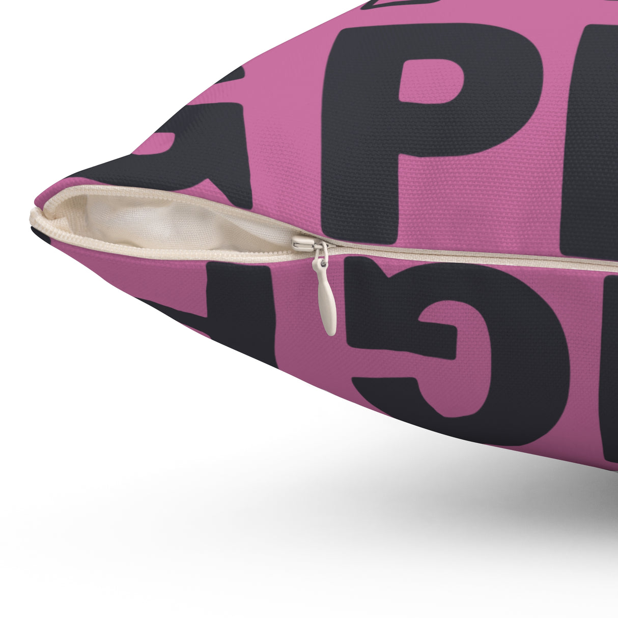 Pig Spun Polyester Square Pillow - Modern Decor for Stylish Spaces