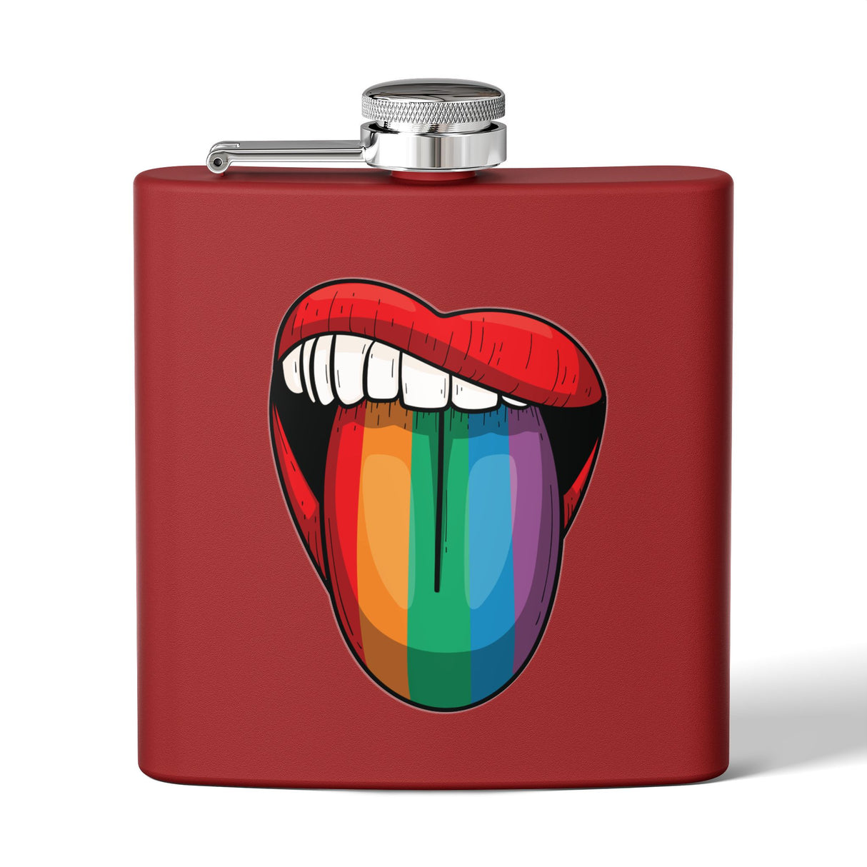 Rainbow Lick Stainless Steel Flask