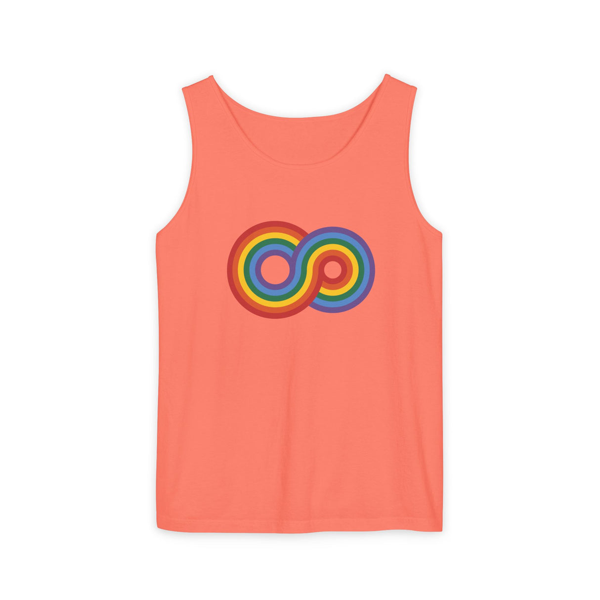 Gayfinity Rainbow Heavyweight Tank – Garment-Dyed, Endlessly Bold