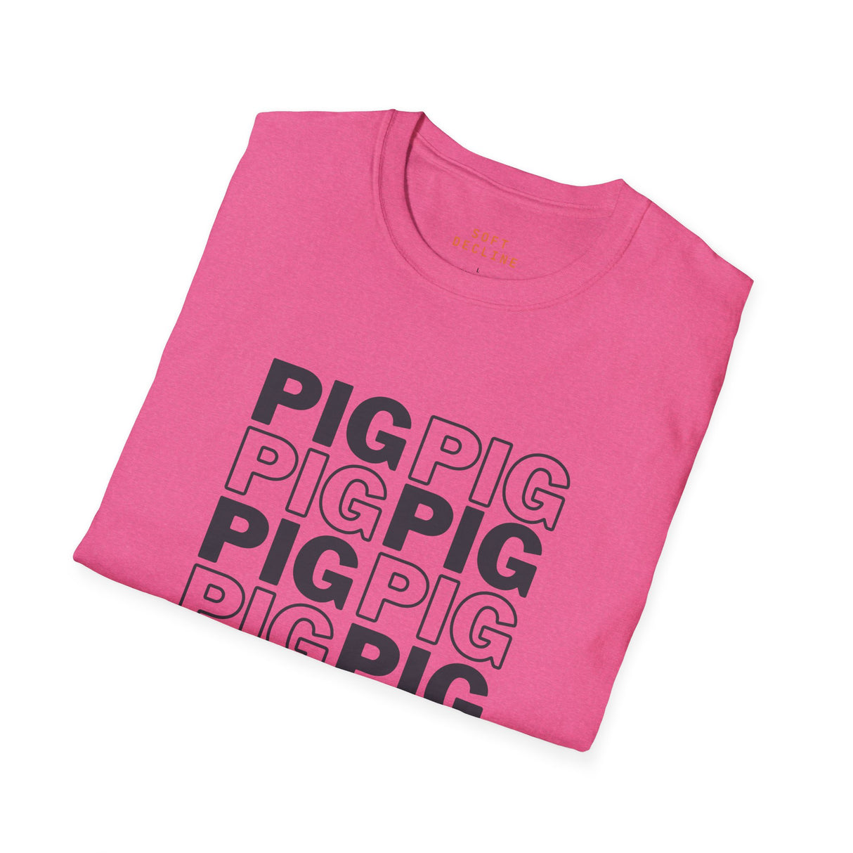 Pig Softstyle T-Shirt - Casual Comfort Tee for Everyday Wear