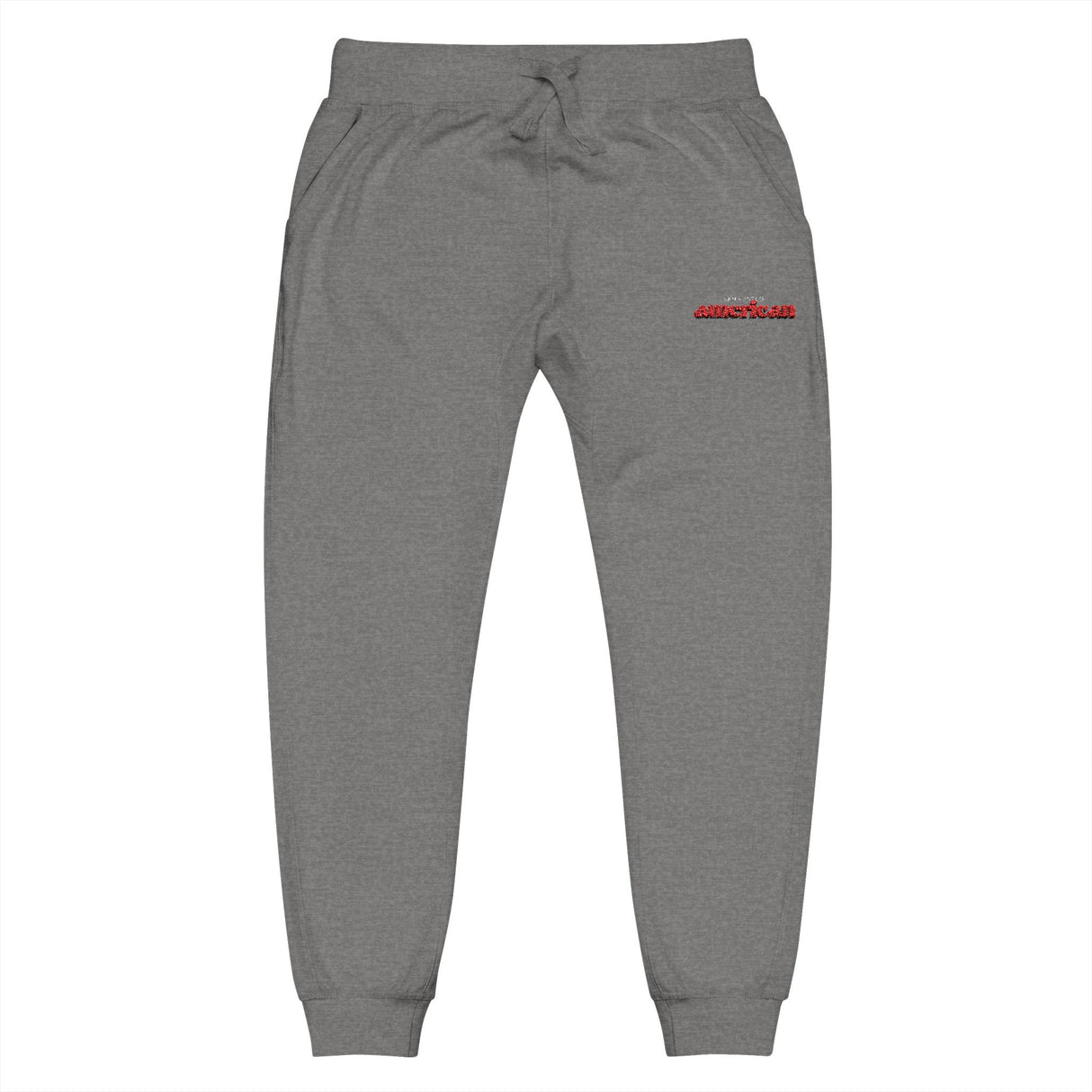 Embroidered Unisex Fleece Sweatpants - Comfy & Stylish Lounge Wear