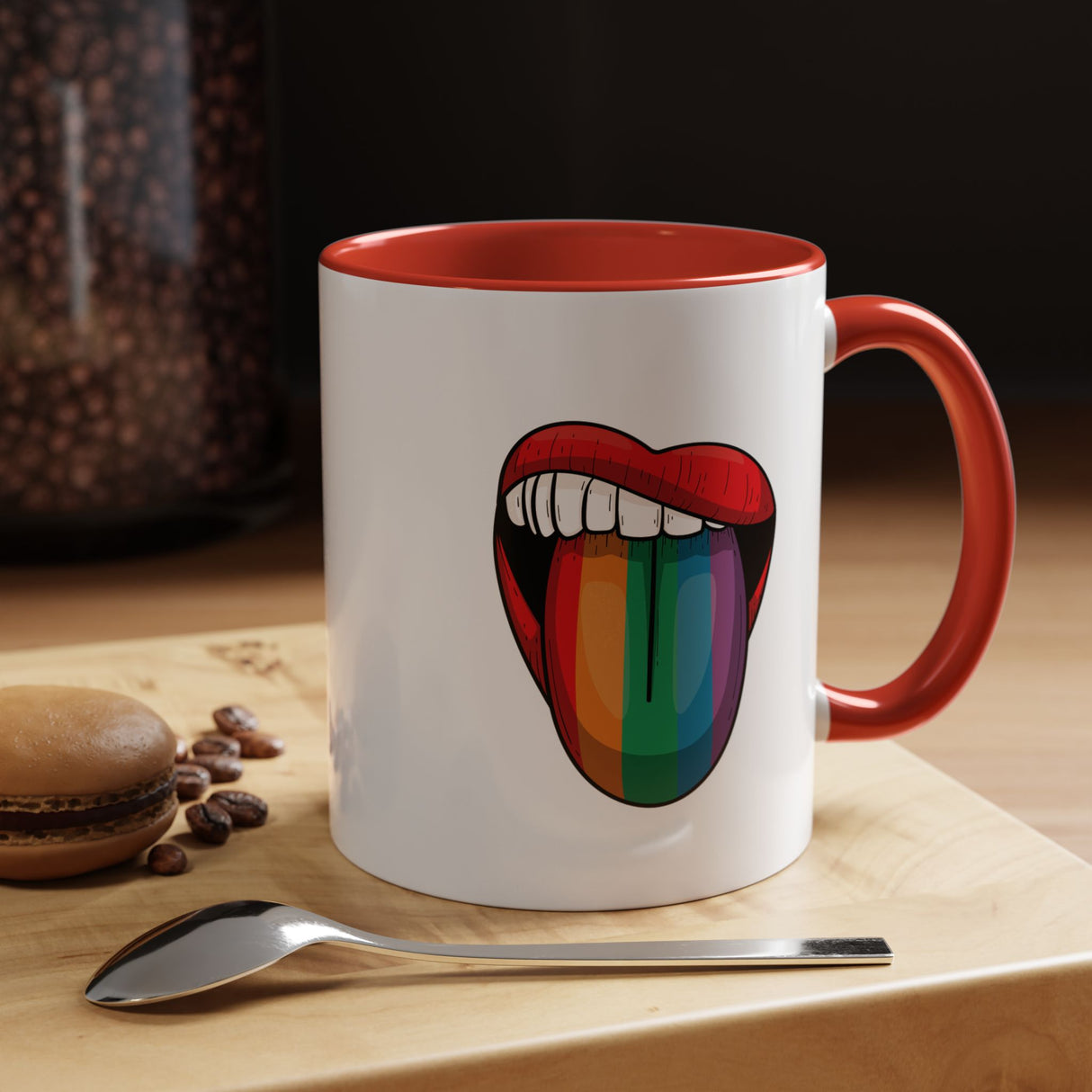 Rainbow Lick Coffee Mug - 11oz & 15oz Options