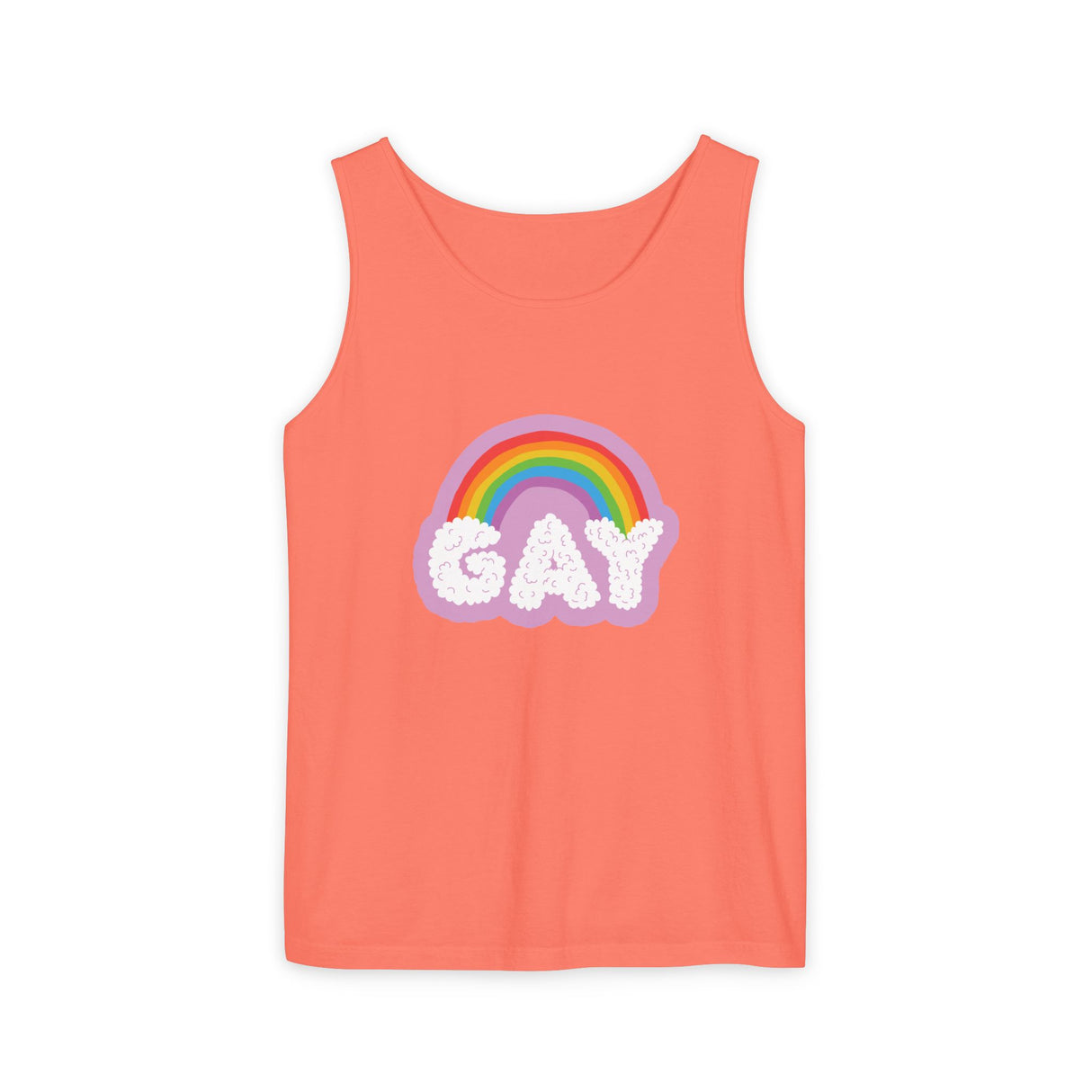 Gay Cloud Tank Top – Chill, Sunny, and Very Out
