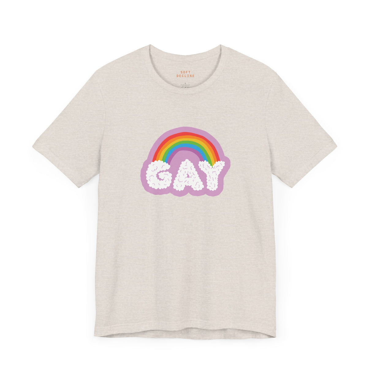 Gay Cloud Tee – Light, Bright, and Not Even Trying to Be Subtle