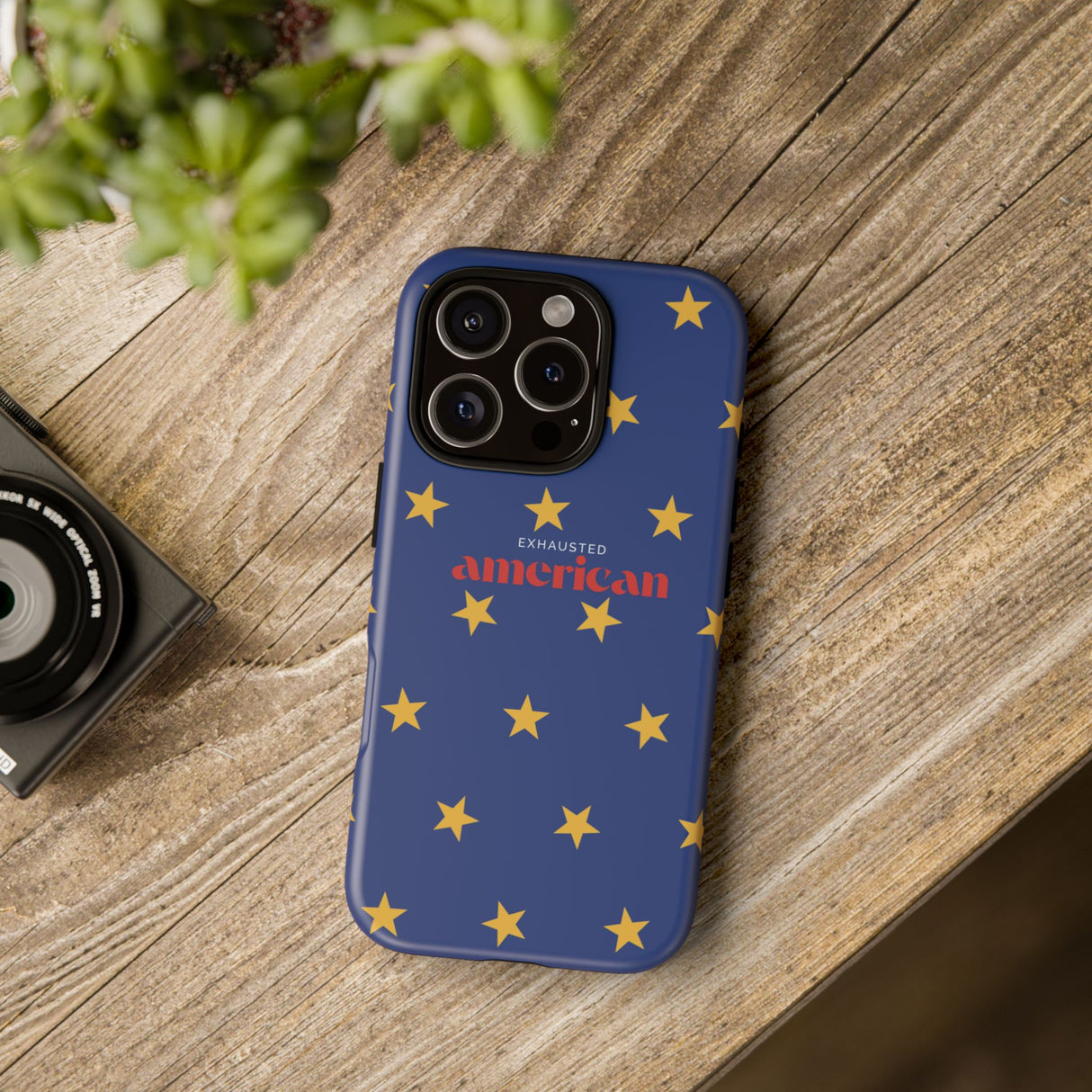 Exhausted American Star Phone Case