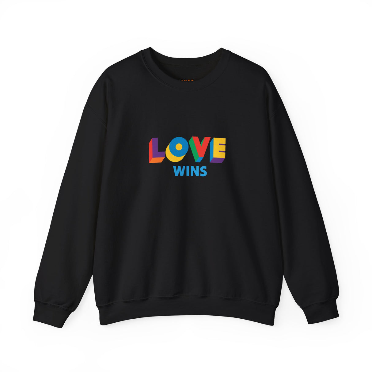 Love Wins Medium Weight Sweatshirt – Soft Feel, Solid Message