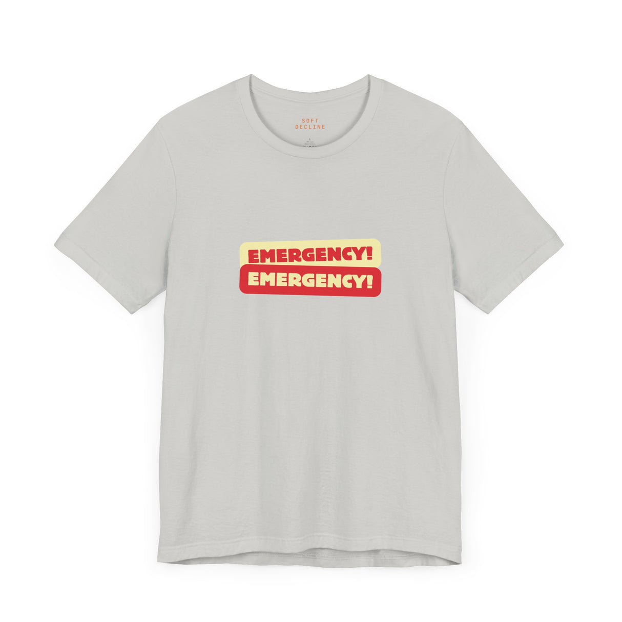 Emergency! Emergency! Lightweight Tee – Flash Warning, Soft Fit