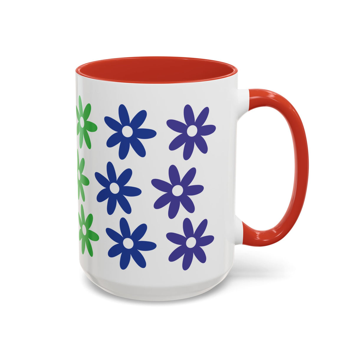 Rainbow Flowers Mug – Sip with Pride - 11oz & 15oz Options