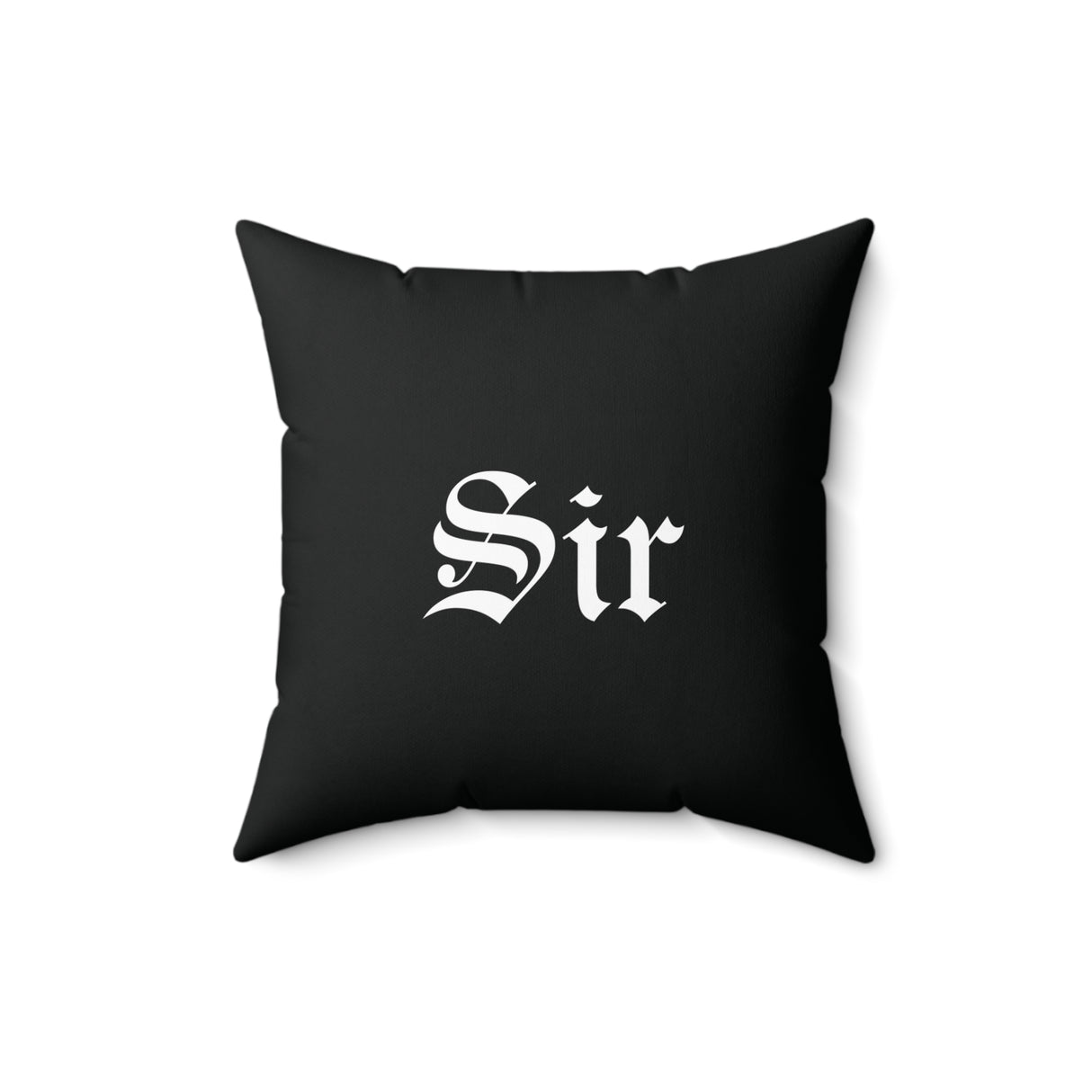 Sir Spun Polyester Square Pillow - Modern Decor for Stylish Spaces