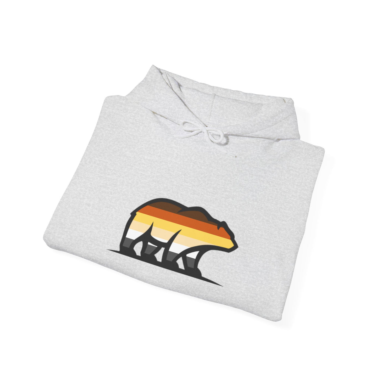 Bear Icon Hoodie - Cozy Pullover Sweatshirt