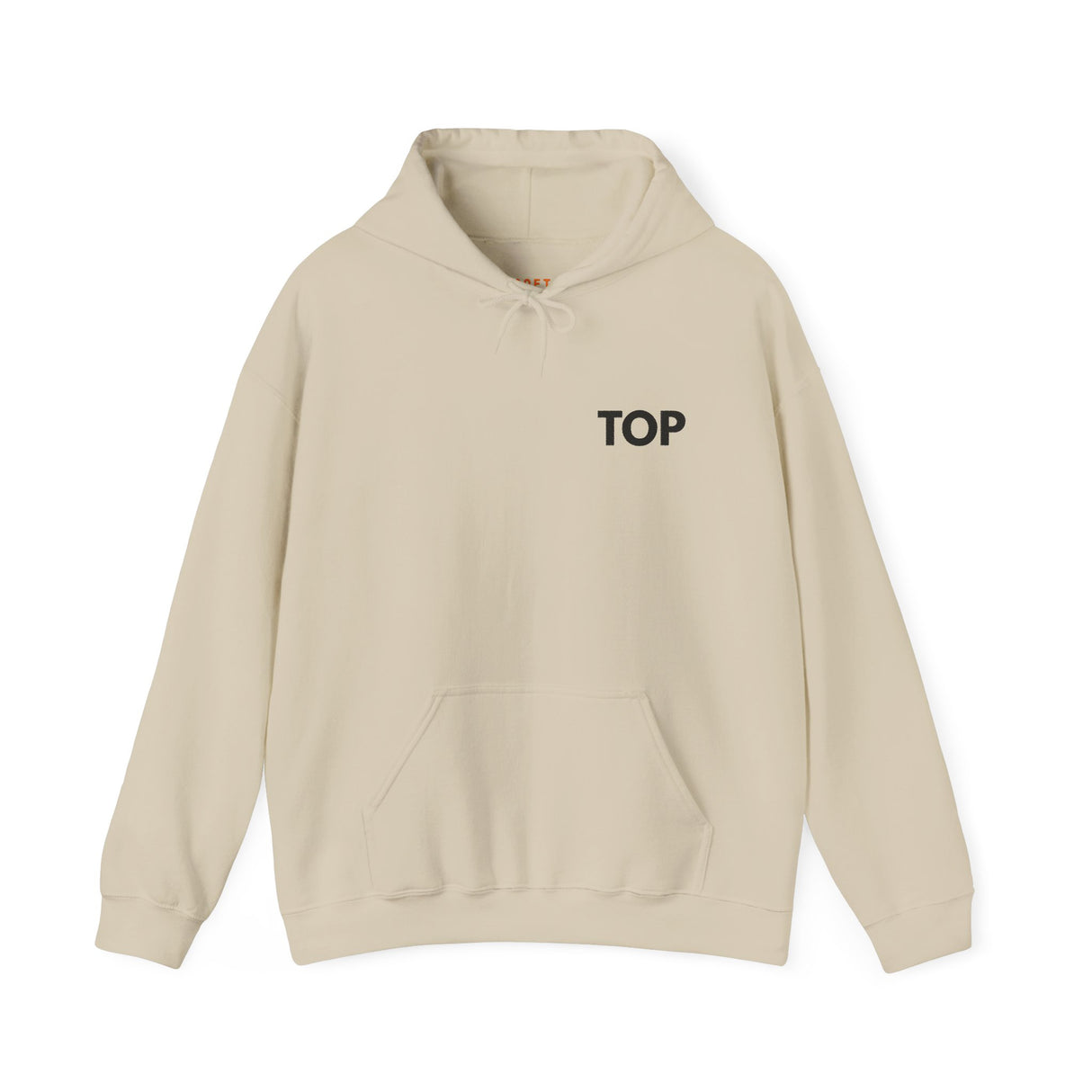 Top Embroidered Hoodie - Built Like a Soft Dom Fantasy