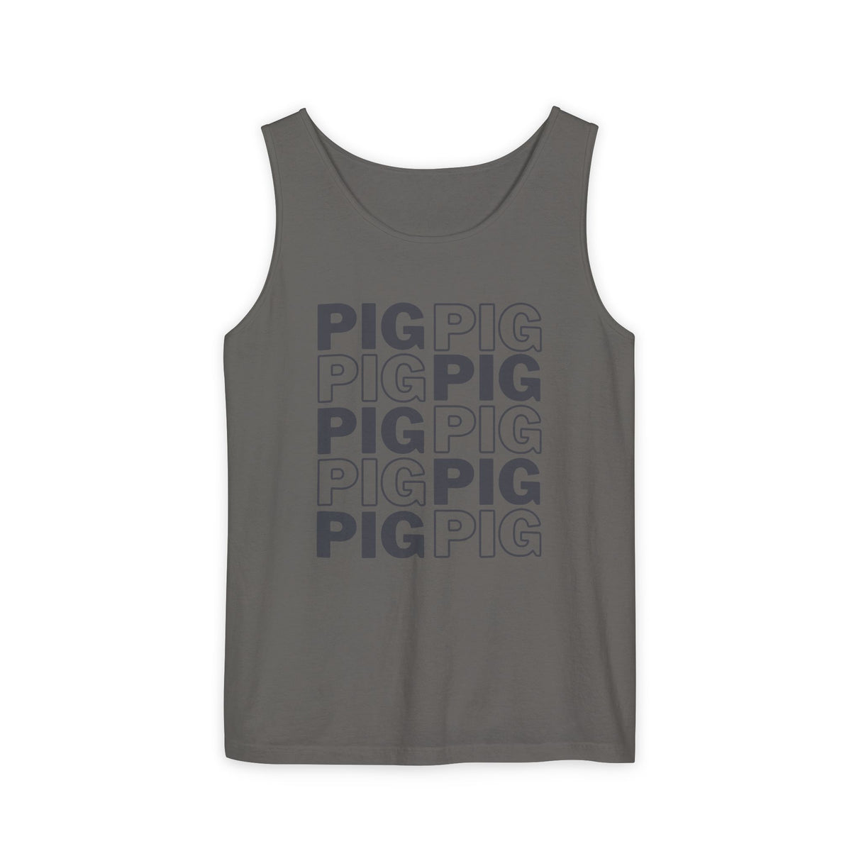 Pig Pattern Tank Top