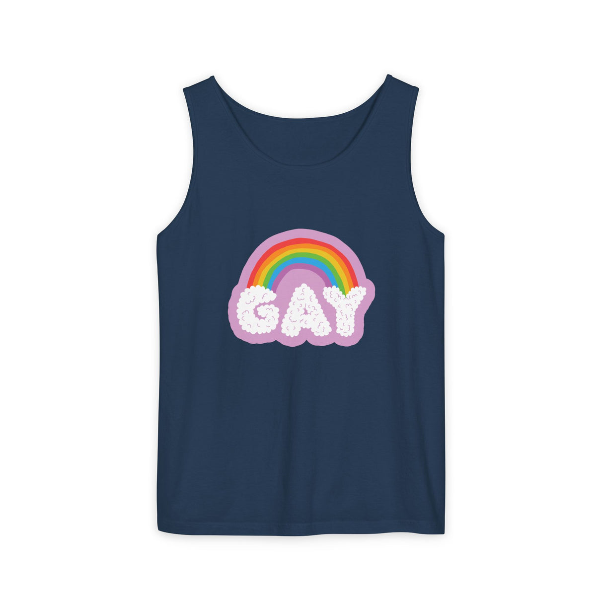 Gay Cloud Tank Top – Chill, Sunny, and Very Out