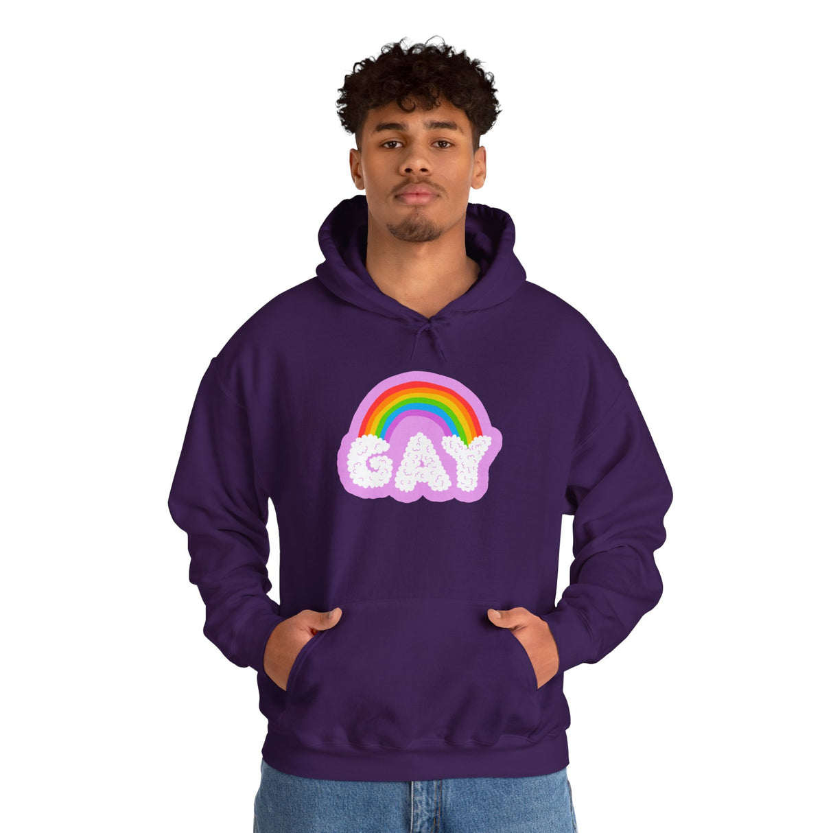Gay Cloud Hoodie – Loud, Proud, and Kinda Adorable