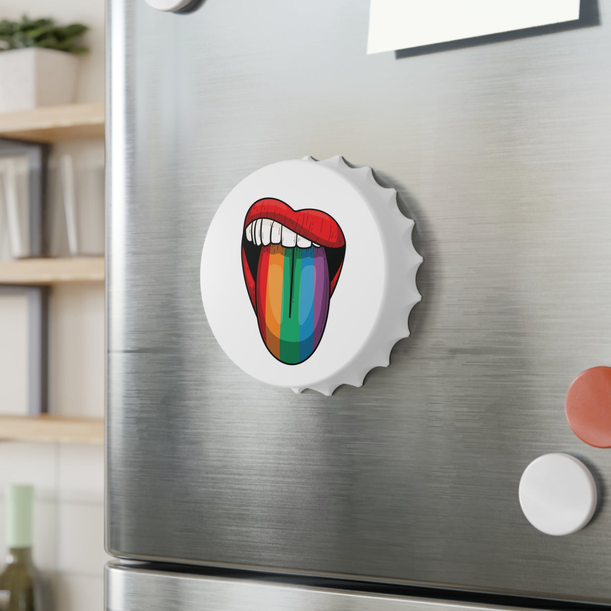 Rainbow Lick Bottle Opener