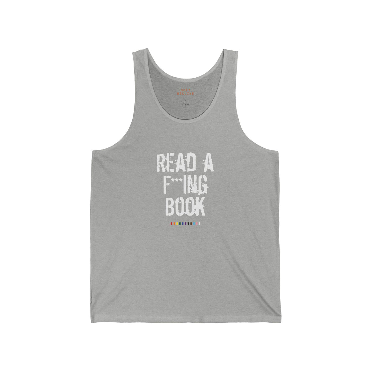Read a Book Lightweight Tank – Low Sleeve, High Standards