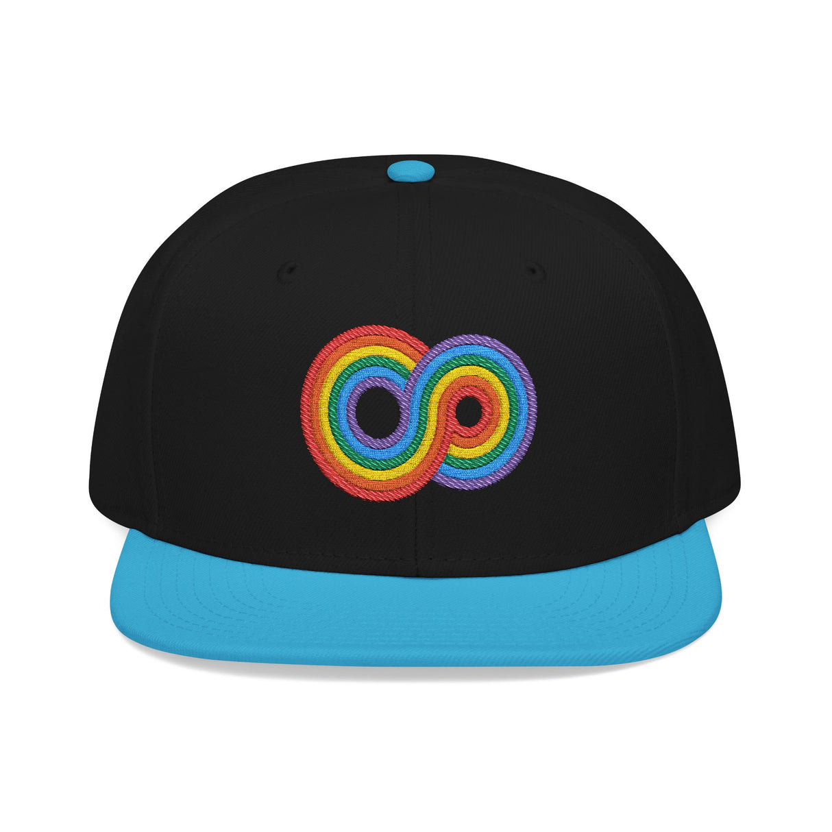Gayfinity Rainbow Snapback – Structured Style, Infinite Pride