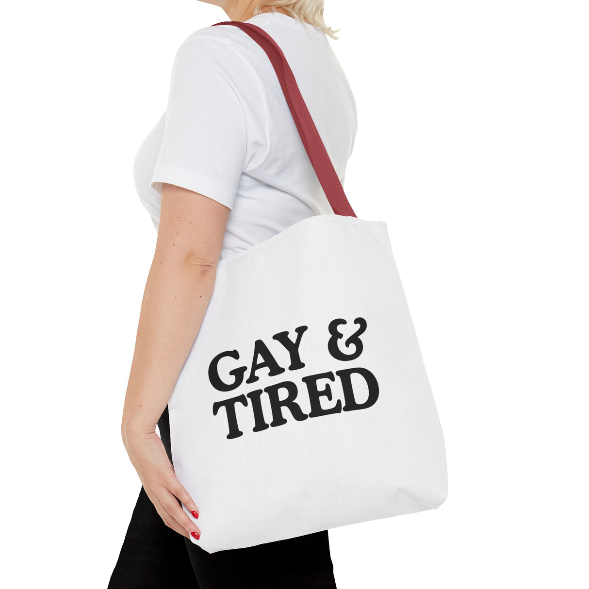 Gay & Tired Tote Bag