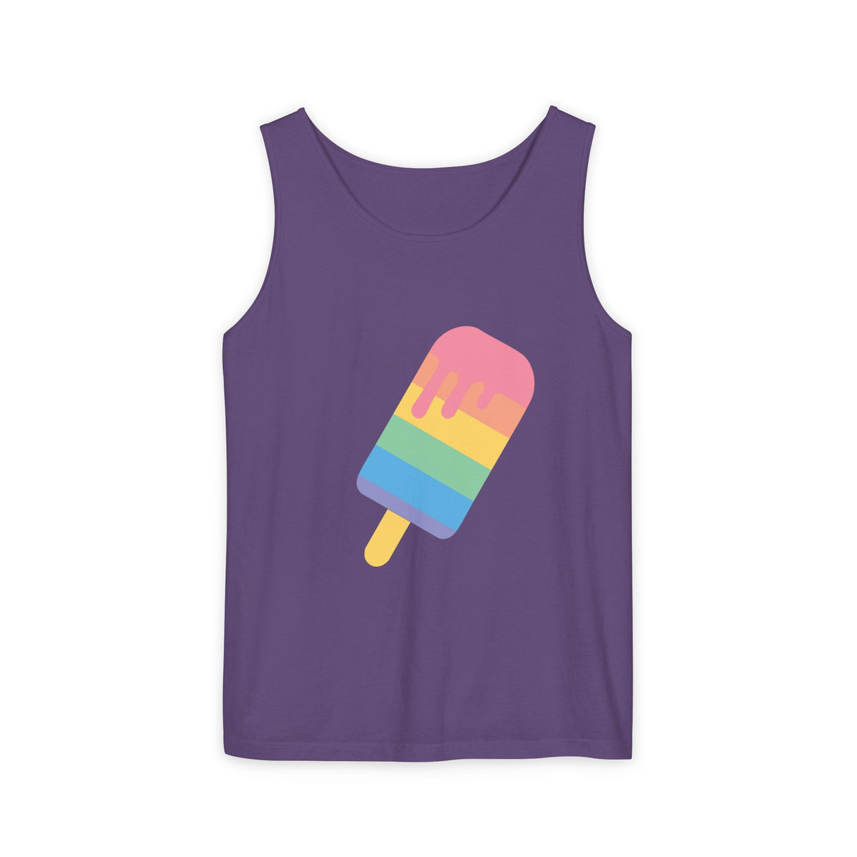 Melting Point Popsicle Unisex Tank Top - Summer Vibes