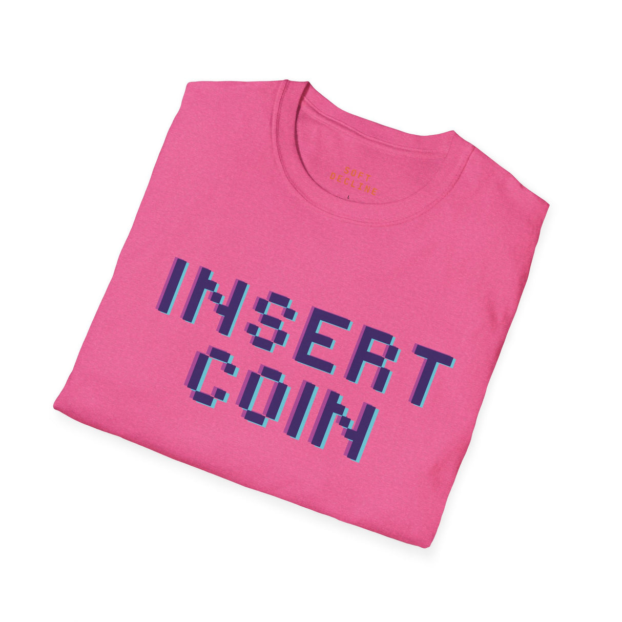 Insert Coin Unisex Softstyle T-Shirt - Casual Comfort Tee for Everyday Wear