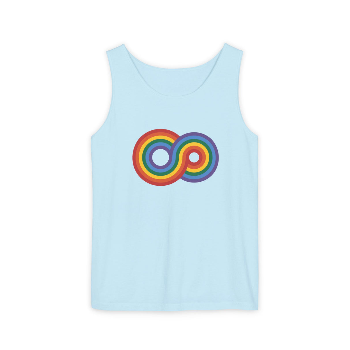 Gayfinity Rainbow Heavyweight Tank – Garment-Dyed, Endlessly Bold
