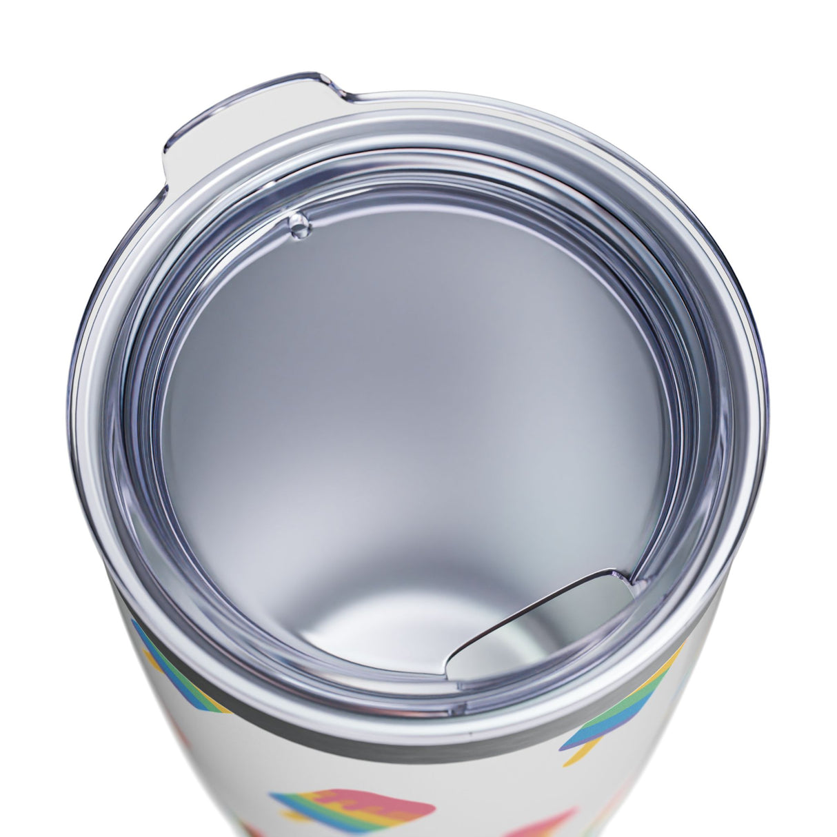 Popsicle Rainbow Tumbler, Summer Travel Cup, Eco-Friendly Drinkware, LGBTQ Pride Gift, Fun Party Accessory