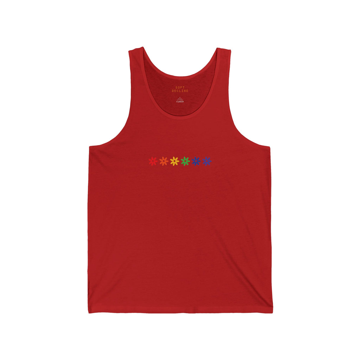 Rainbow Flowers Tank – Petal-Soft and Powerfully Queer