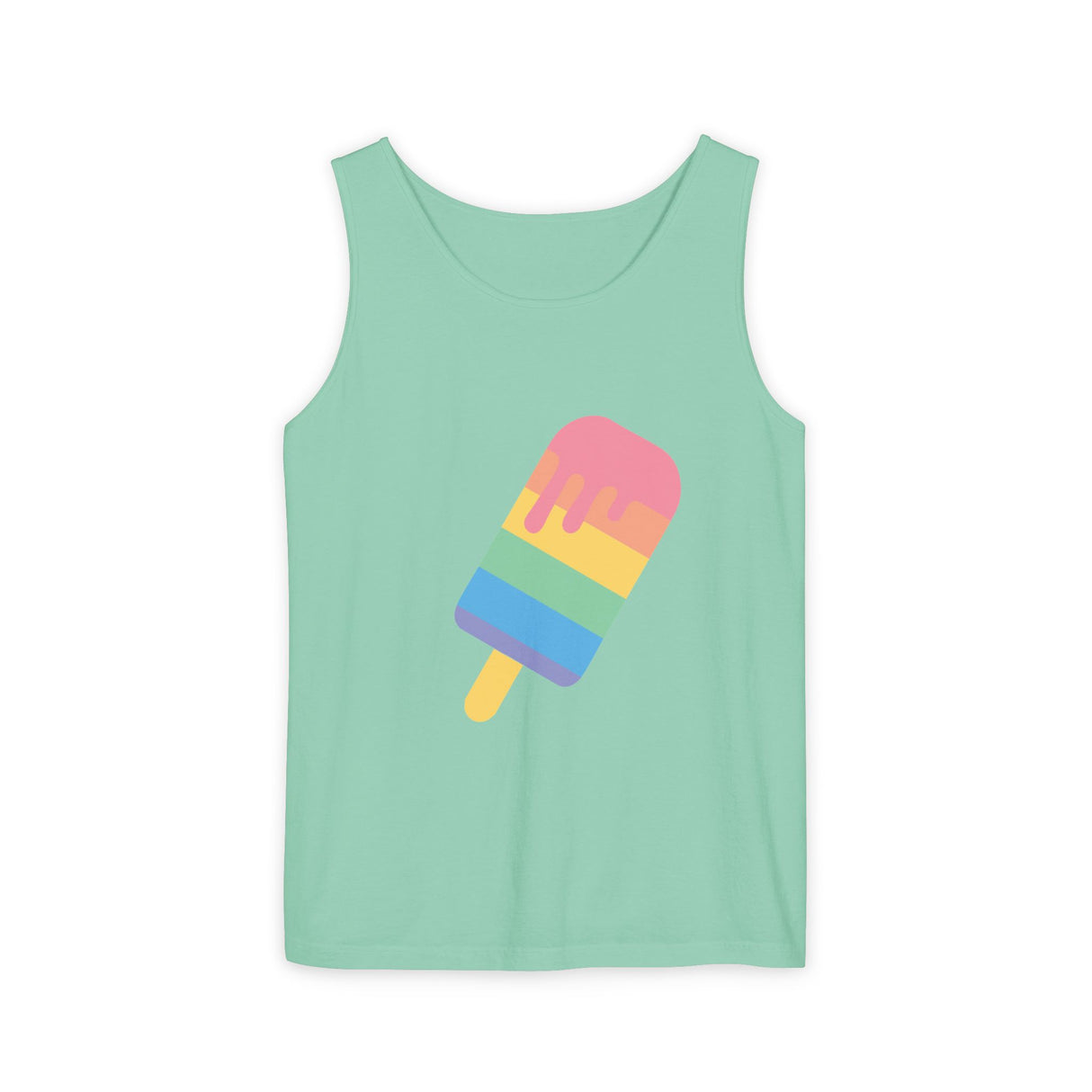 Melting Point Popsicle Unisex Tank Top - Summer Vibes