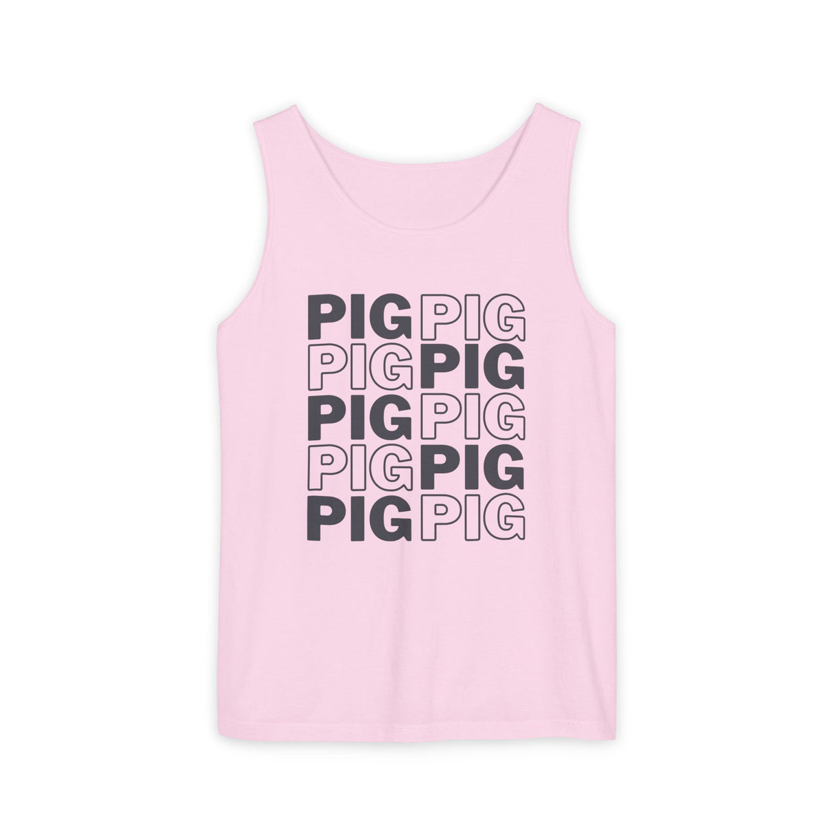 Pig Pattern Tank Top