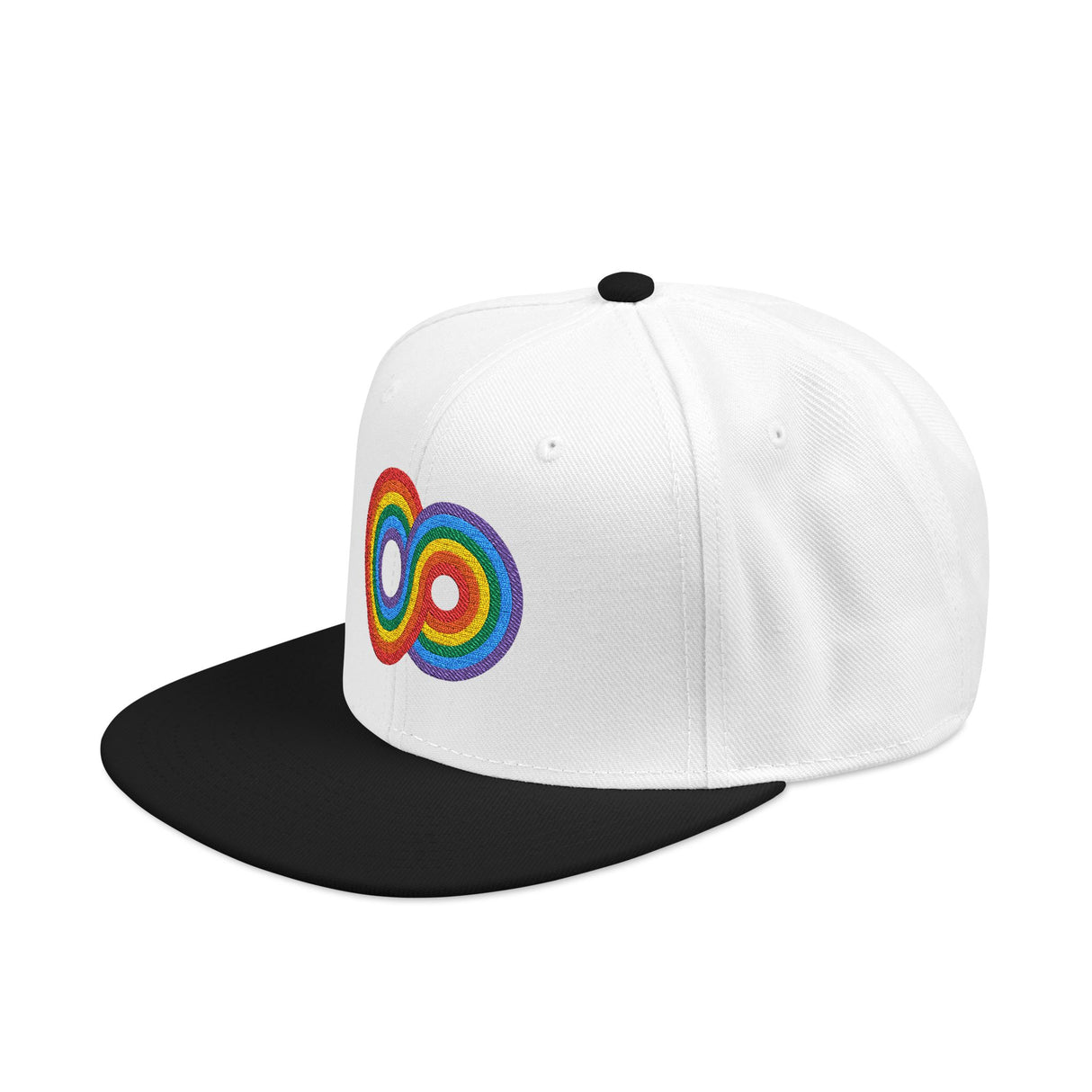 Gayfinity Rainbow Snapback – Structured Style, Infinite Pride