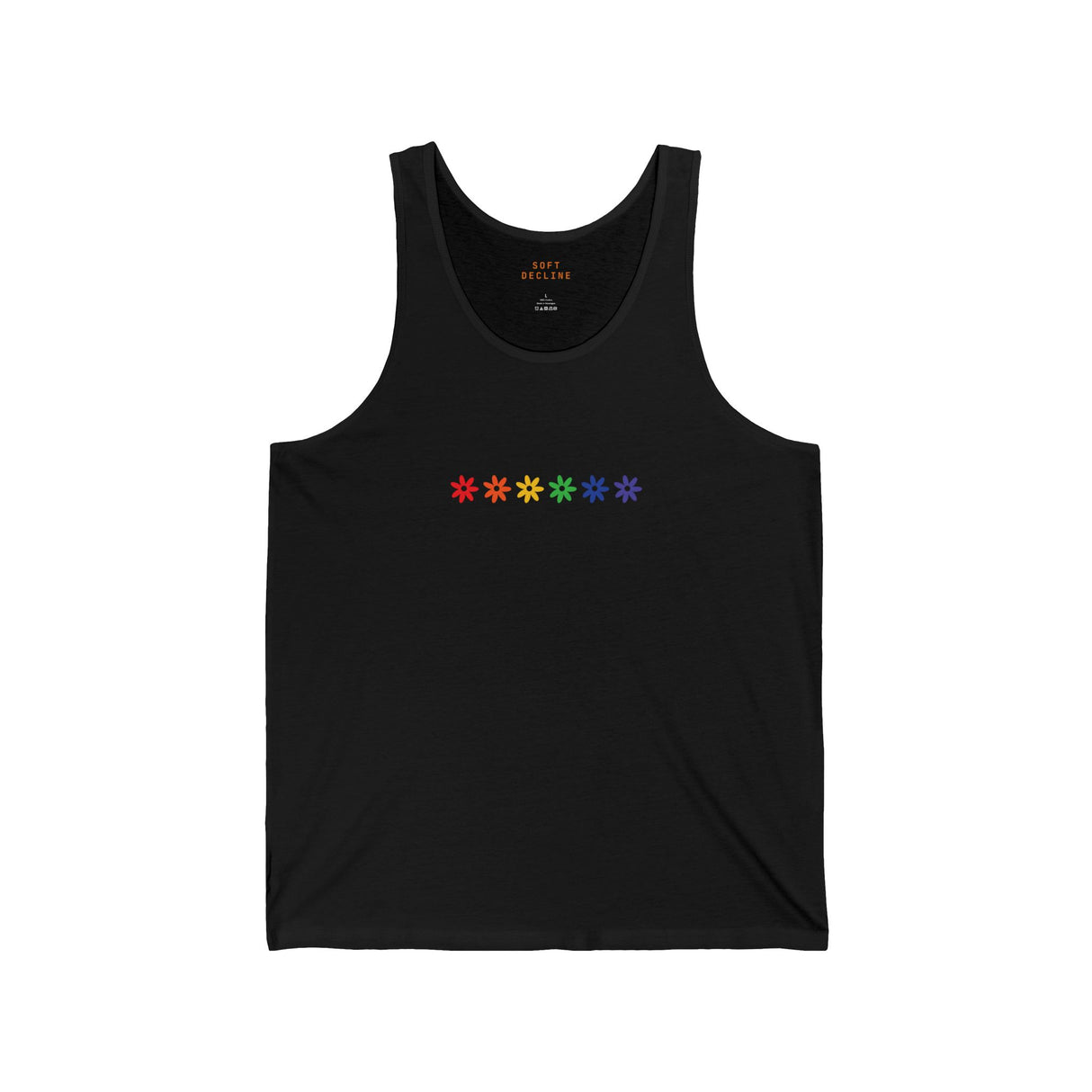 Rainbow Flowers Tank – Petal-Soft and Powerfully Queer