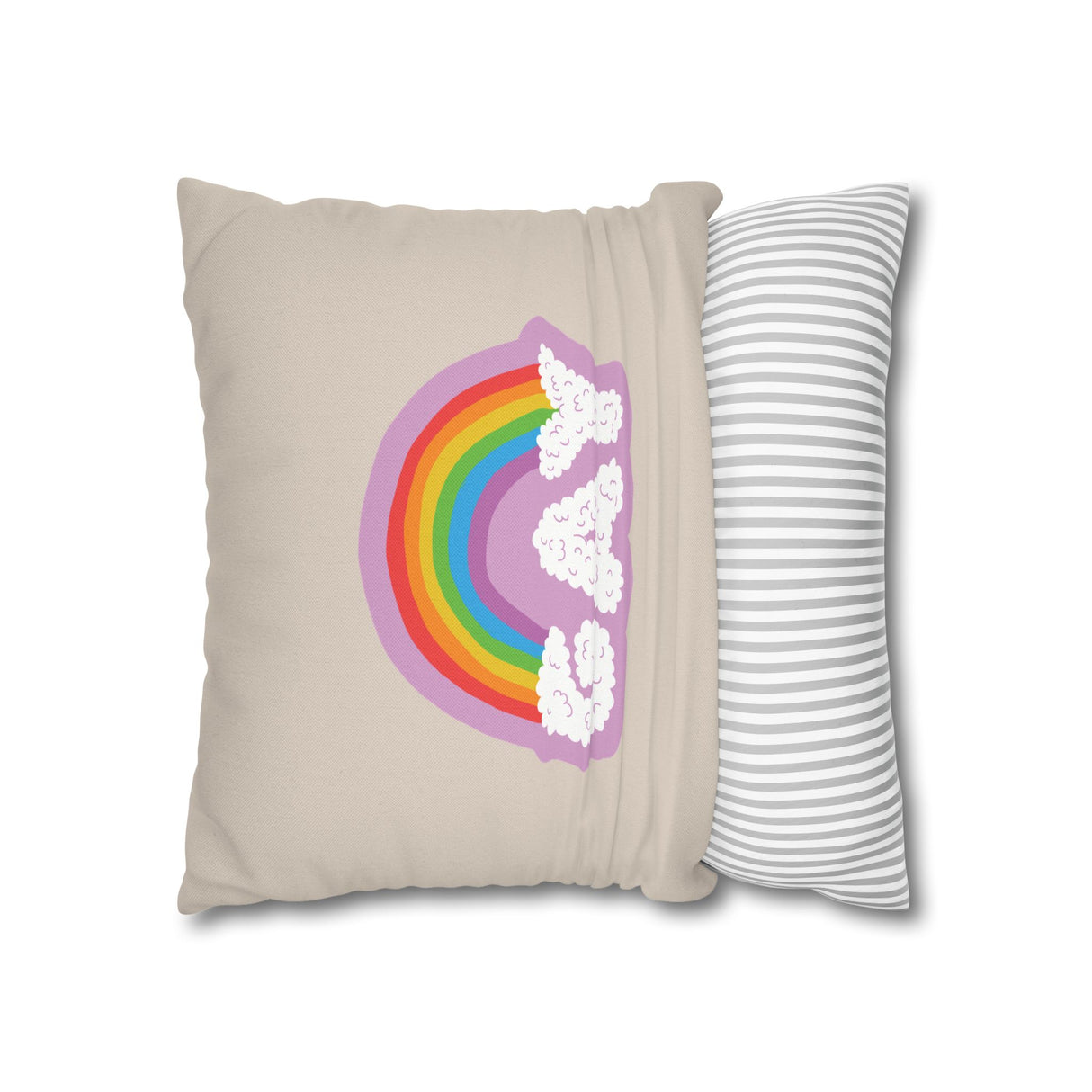 Gay Cloud Pillow Cover – Soft, Sweet, and Proud as Hell