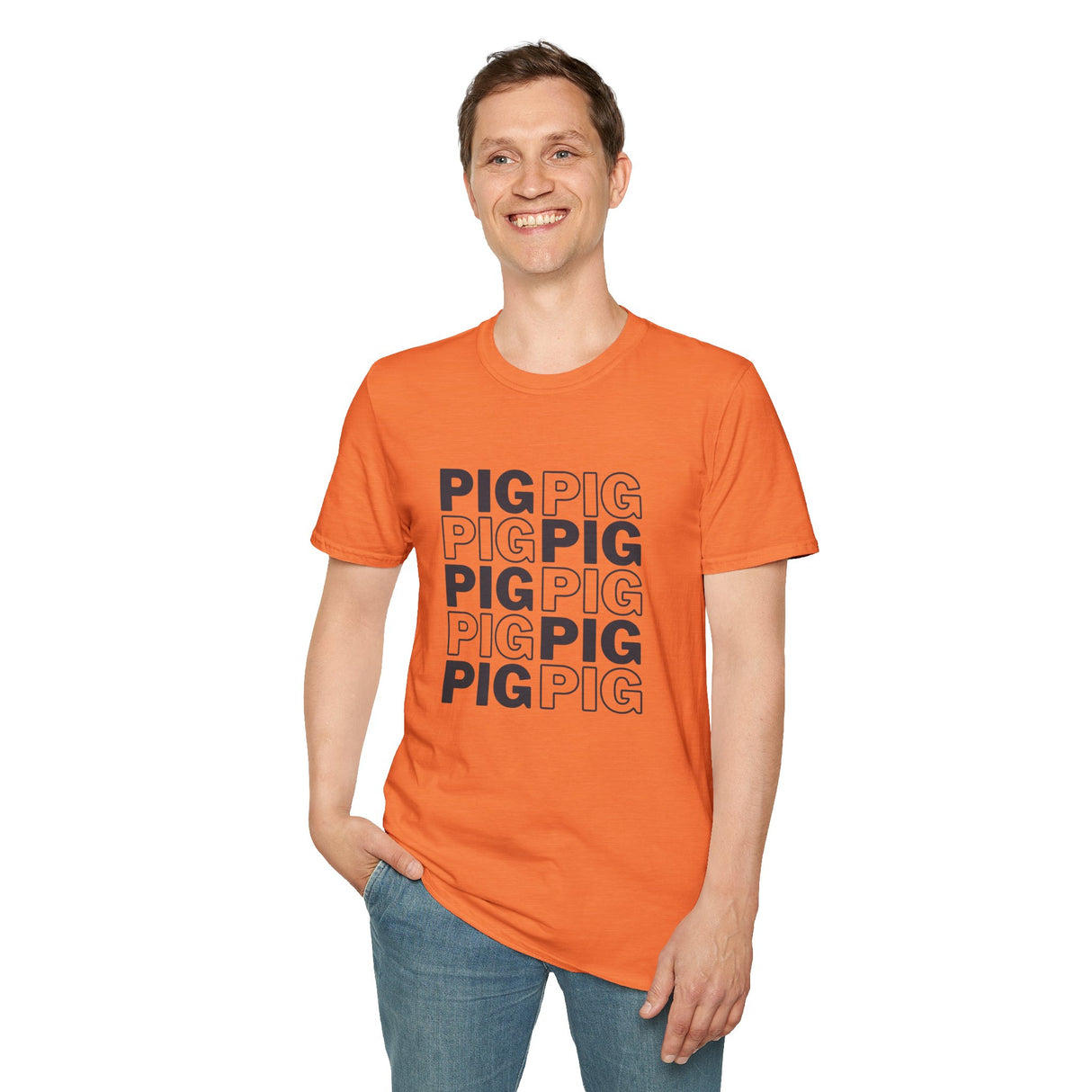 Pig Softstyle T-Shirt - Casual Comfort Tee for Everyday Wear