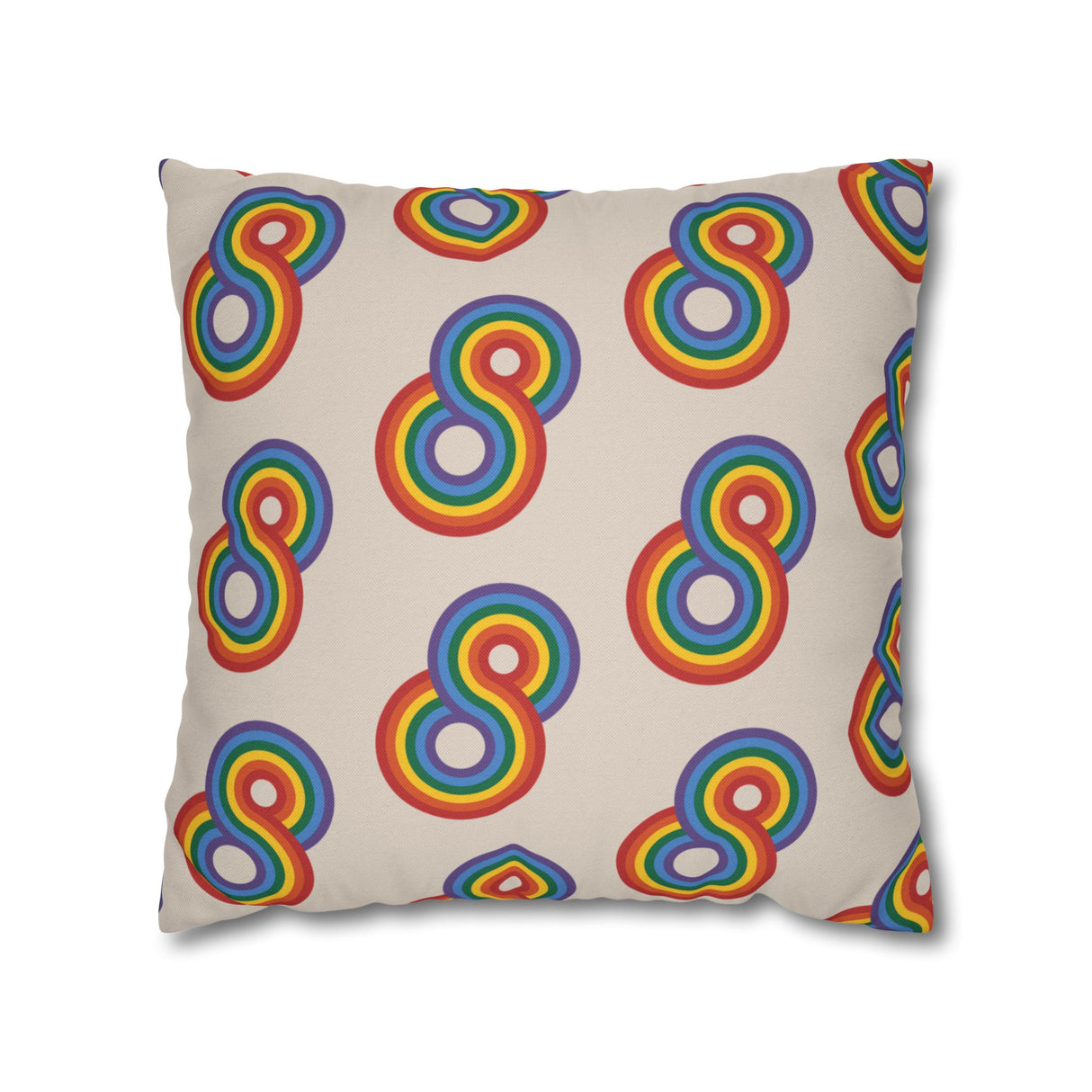 Gayfinity Rainbow Pillow Cover – Soft Touch, Infinite Vibes