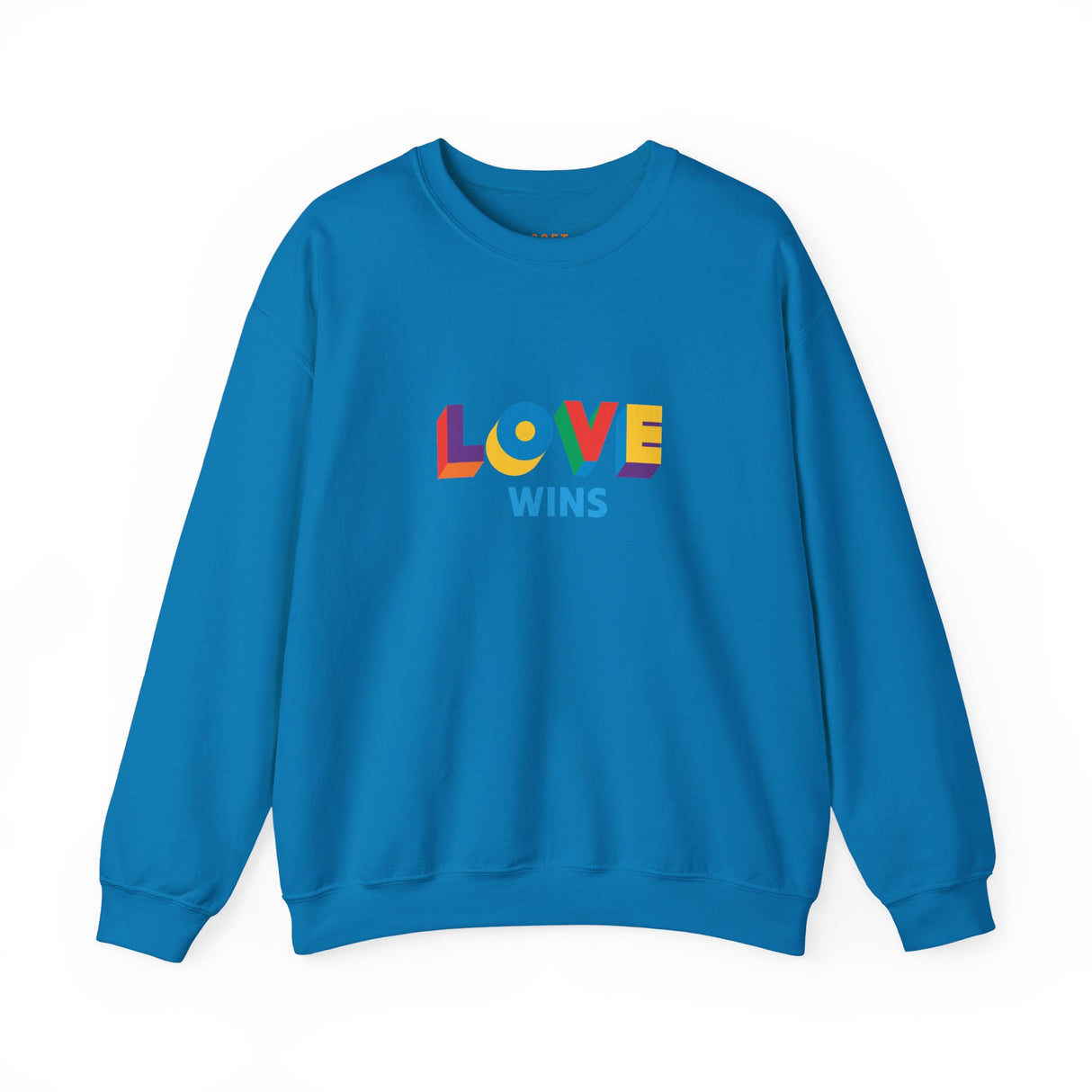Love Wins Medium Weight Sweatshirt – Soft Feel, Solid Message