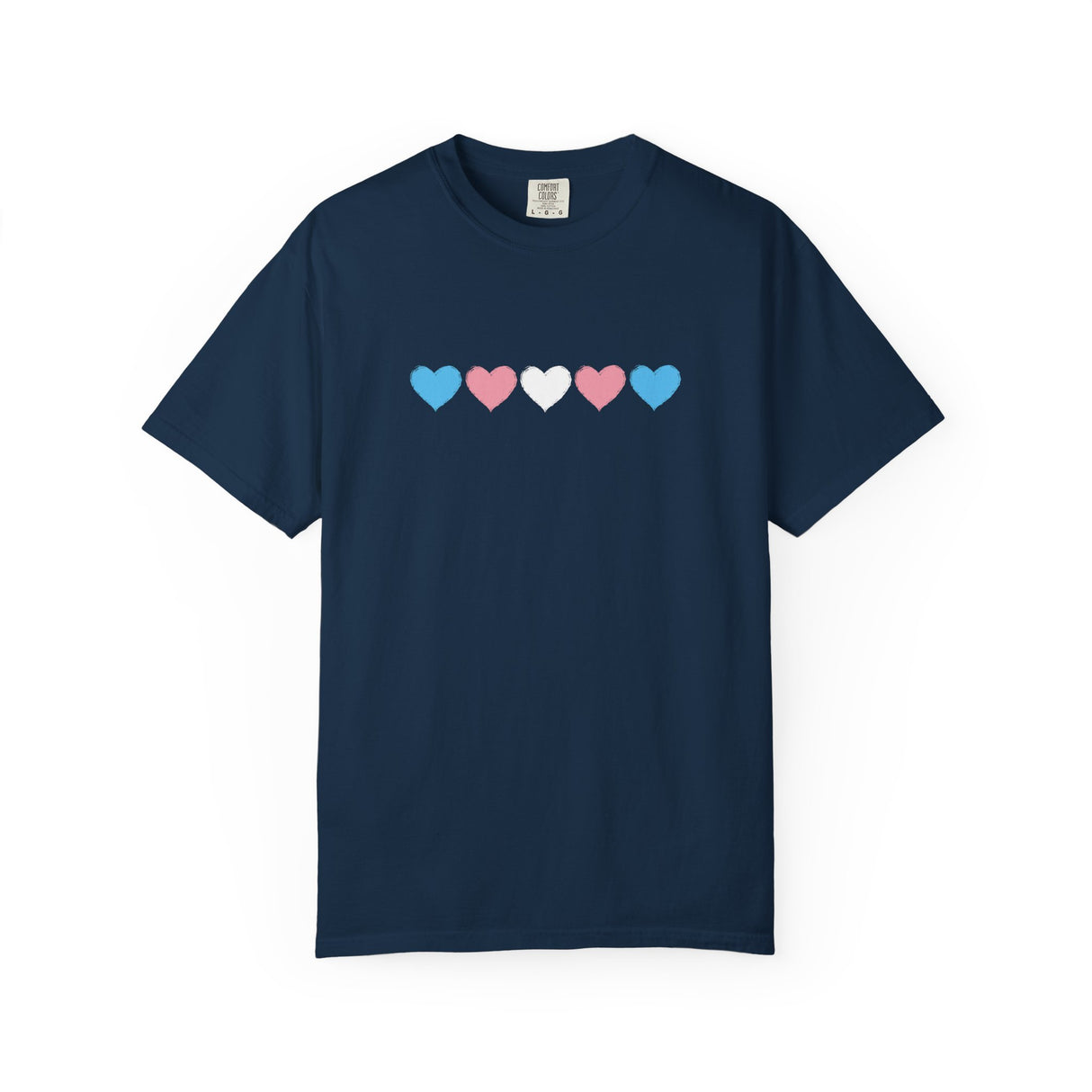 Trans Pride Heavyweight Tee – Soft Structure, Bold Heart